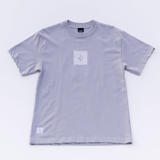 The 3D Asteroid Painting Luxe Tee (Grey)