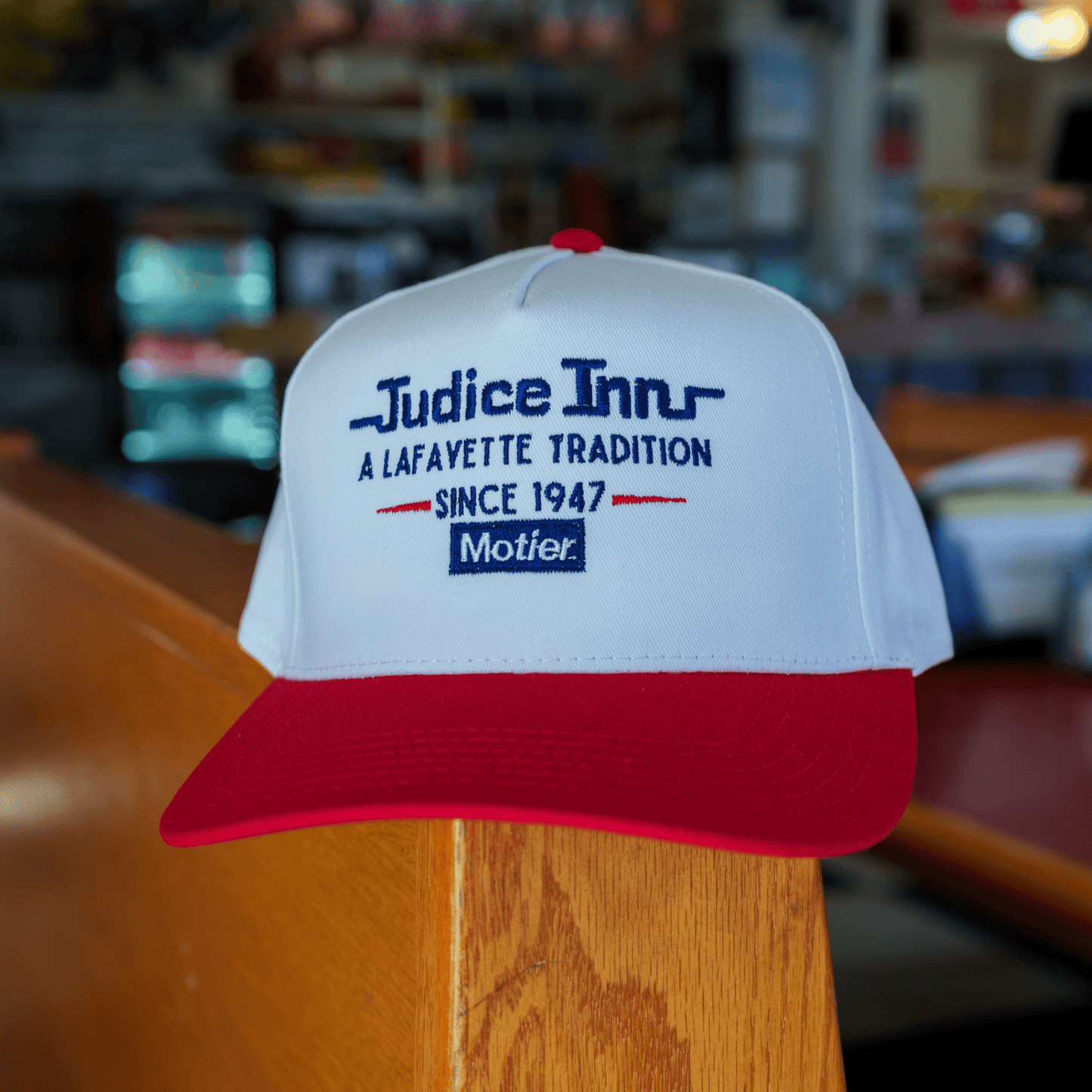 The Judice Retro Snapback (Red/White)