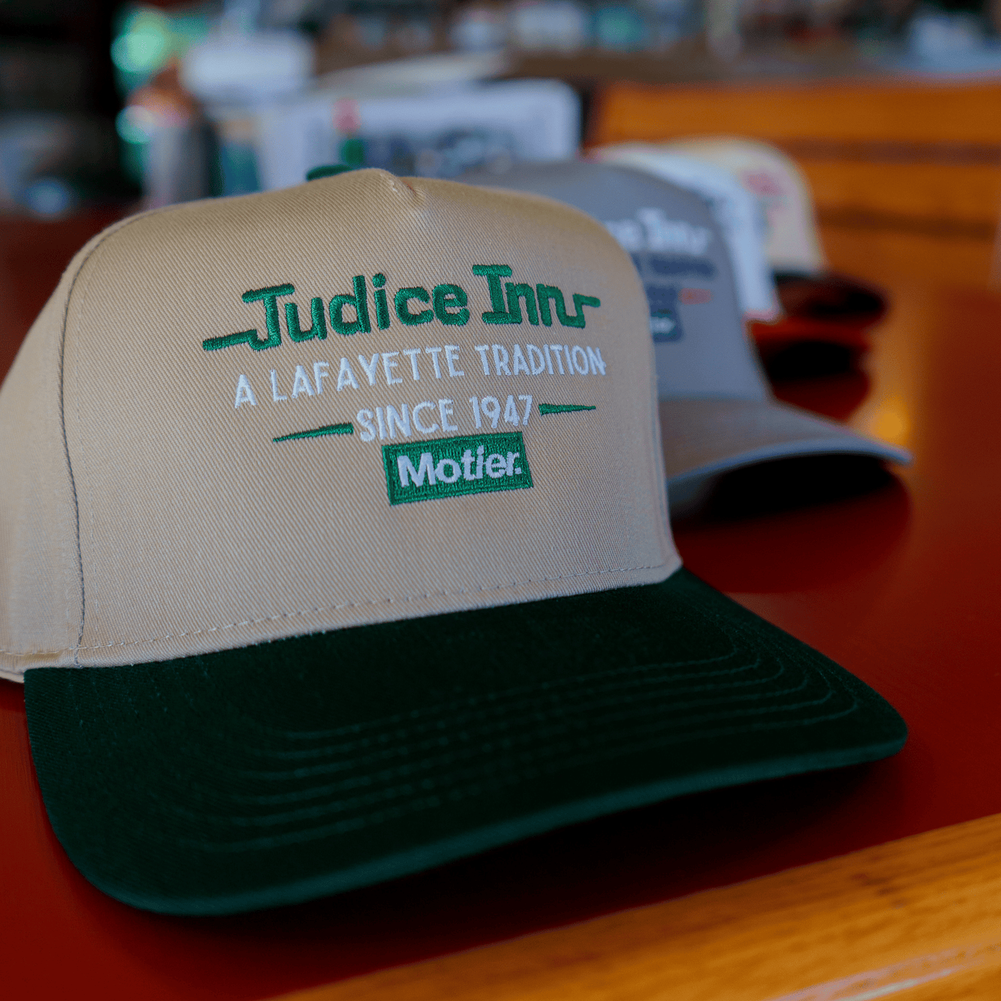 The Judice Retro Snapback (Tan/Green)