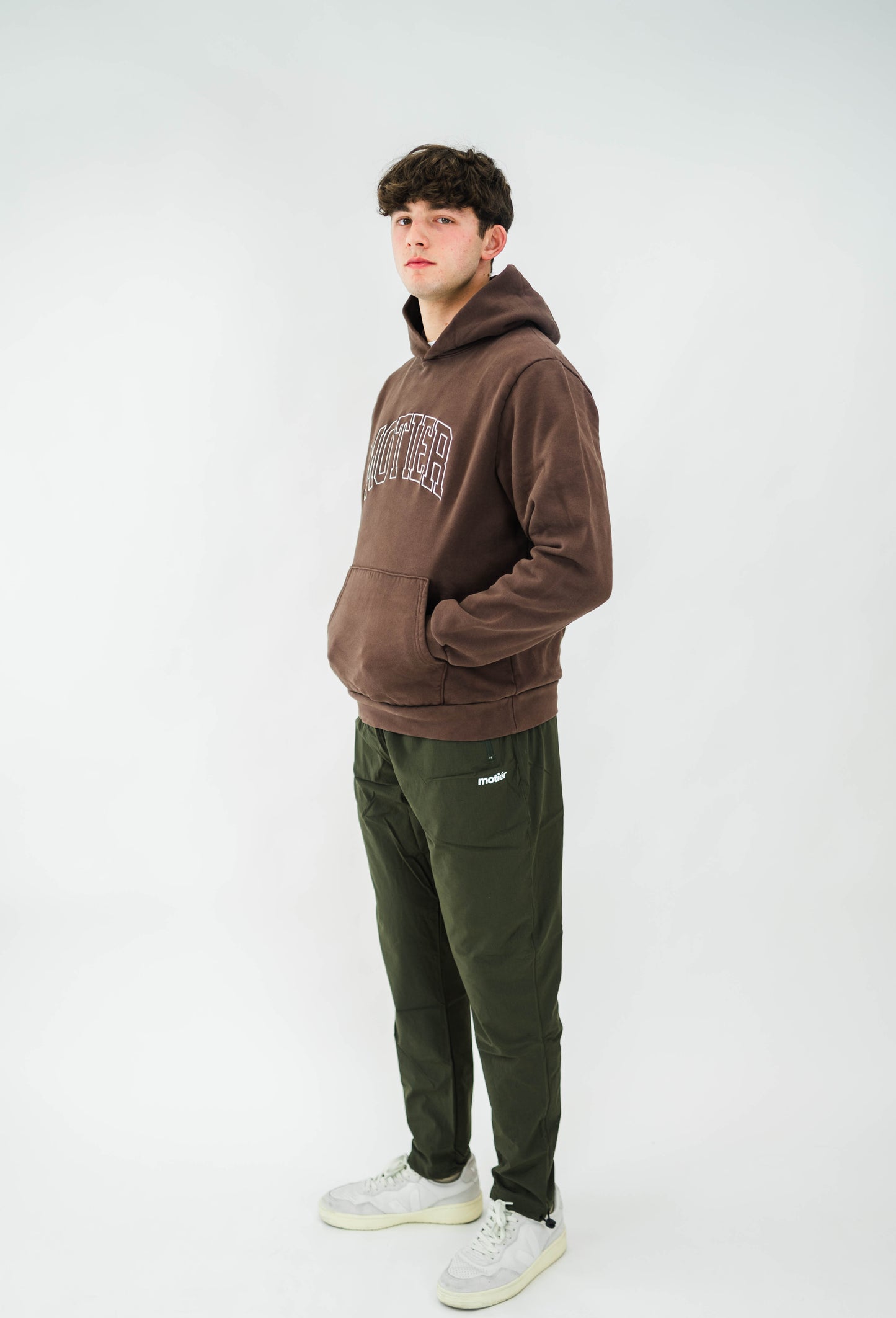 The Heritage Luxe Hoodie (French Roast) - Motier Lafayette