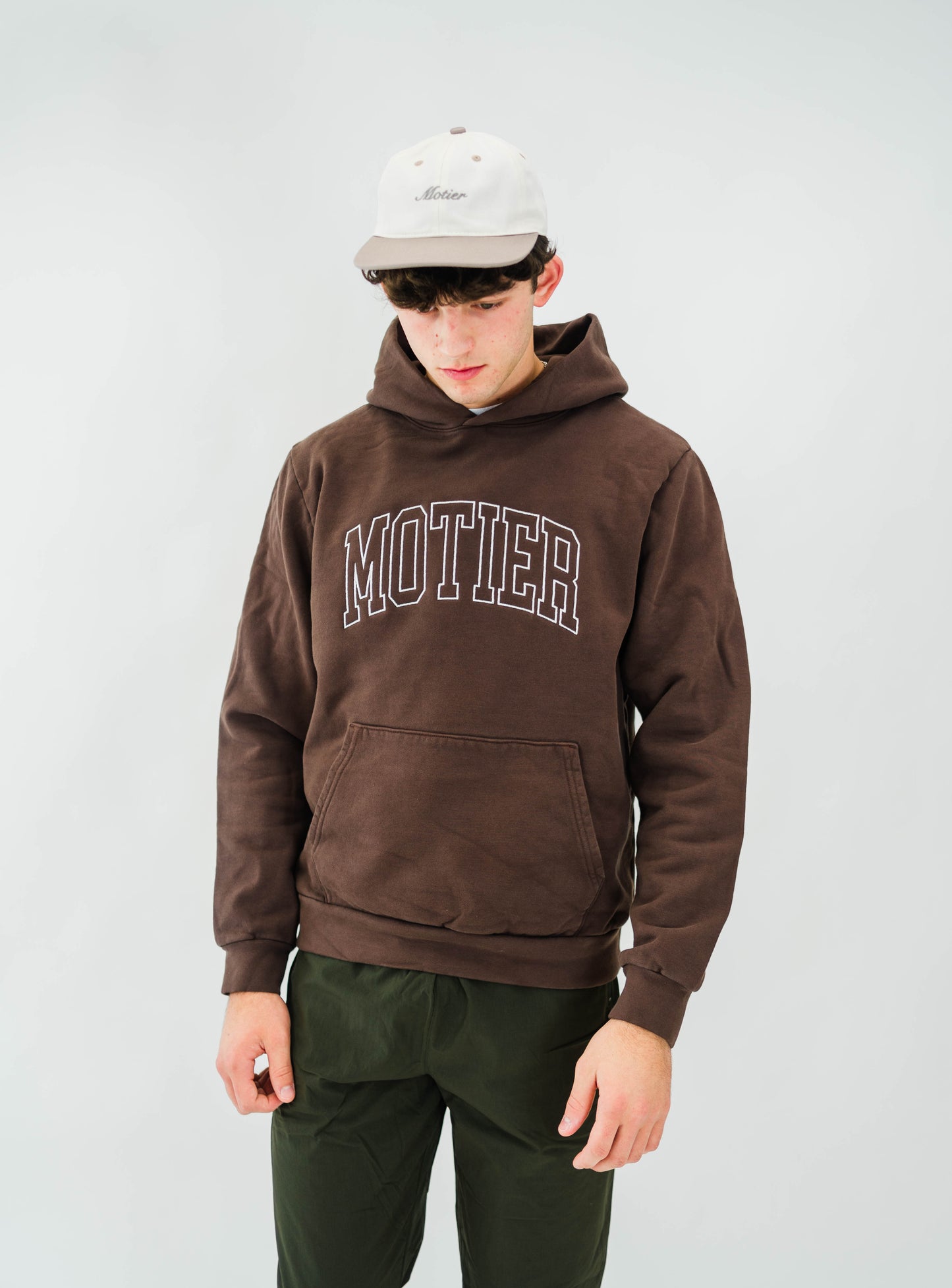 The Heritage Luxe Hoodie (French Roast) - Motier Lafayette