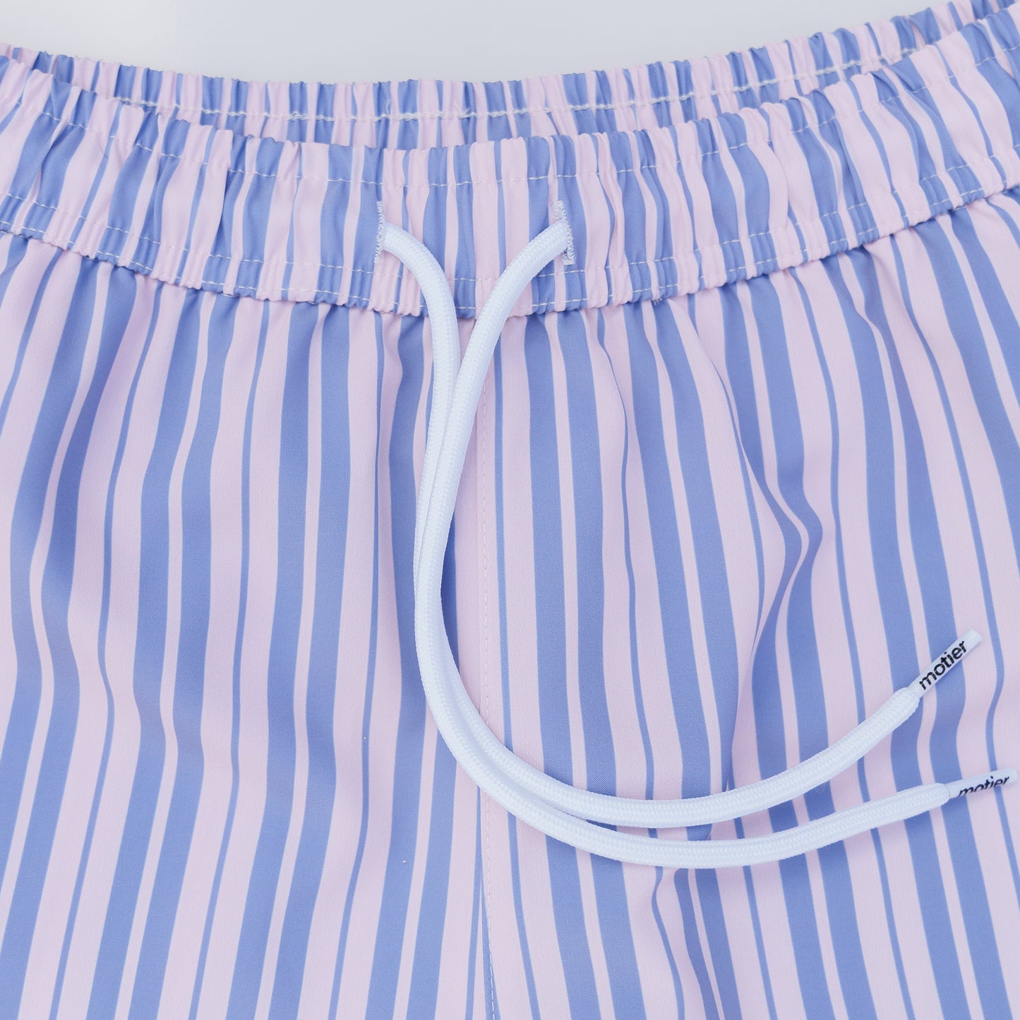 The Striped Lineage Boardshorts (Oxford/Sky Blue)