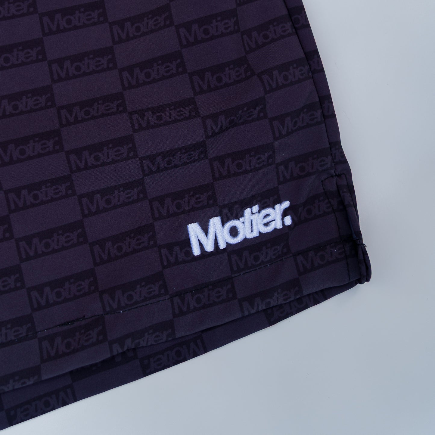The STC Lineage Boardshorts (Black Checkered)