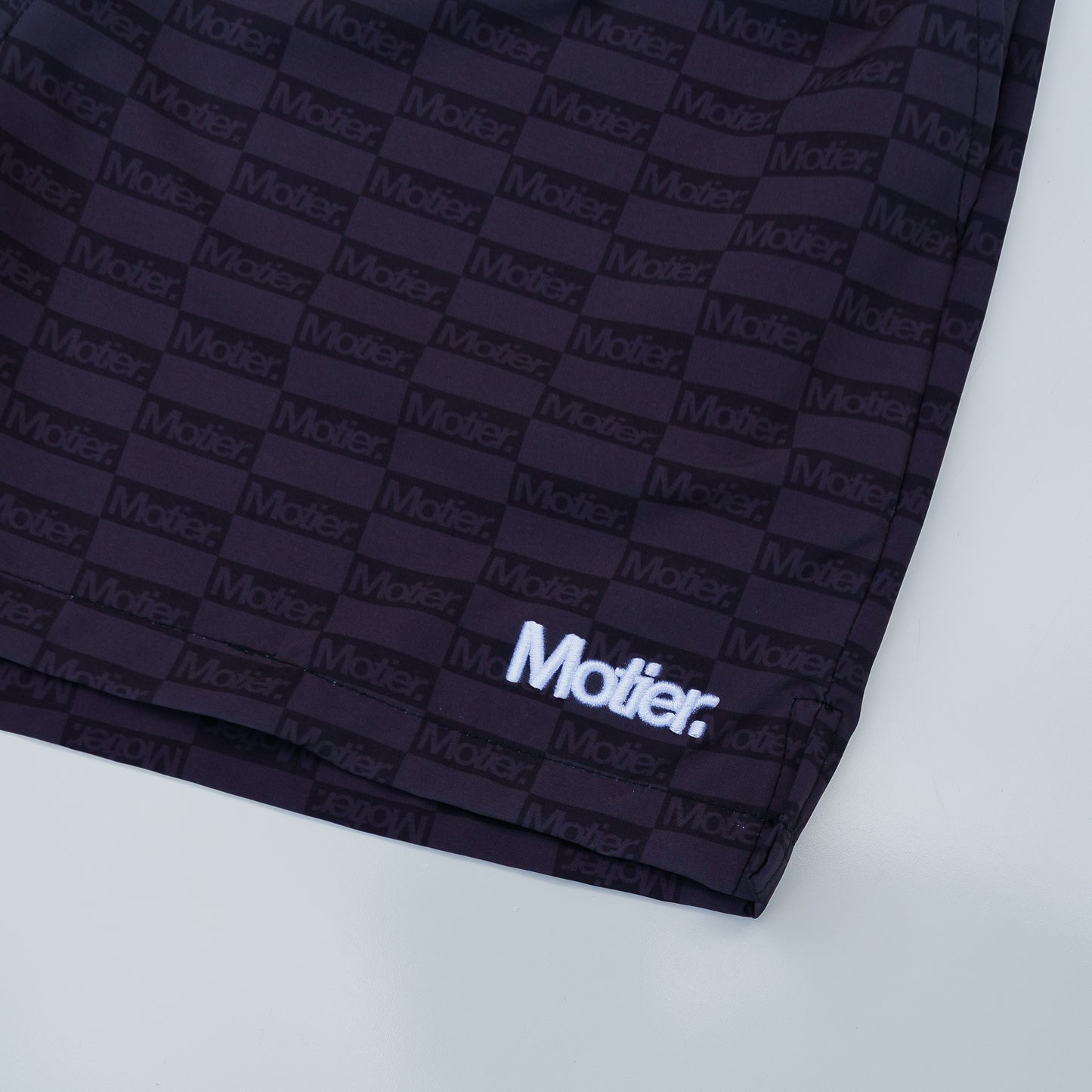 The STC Lineage Boardshorts (Black Checkered)