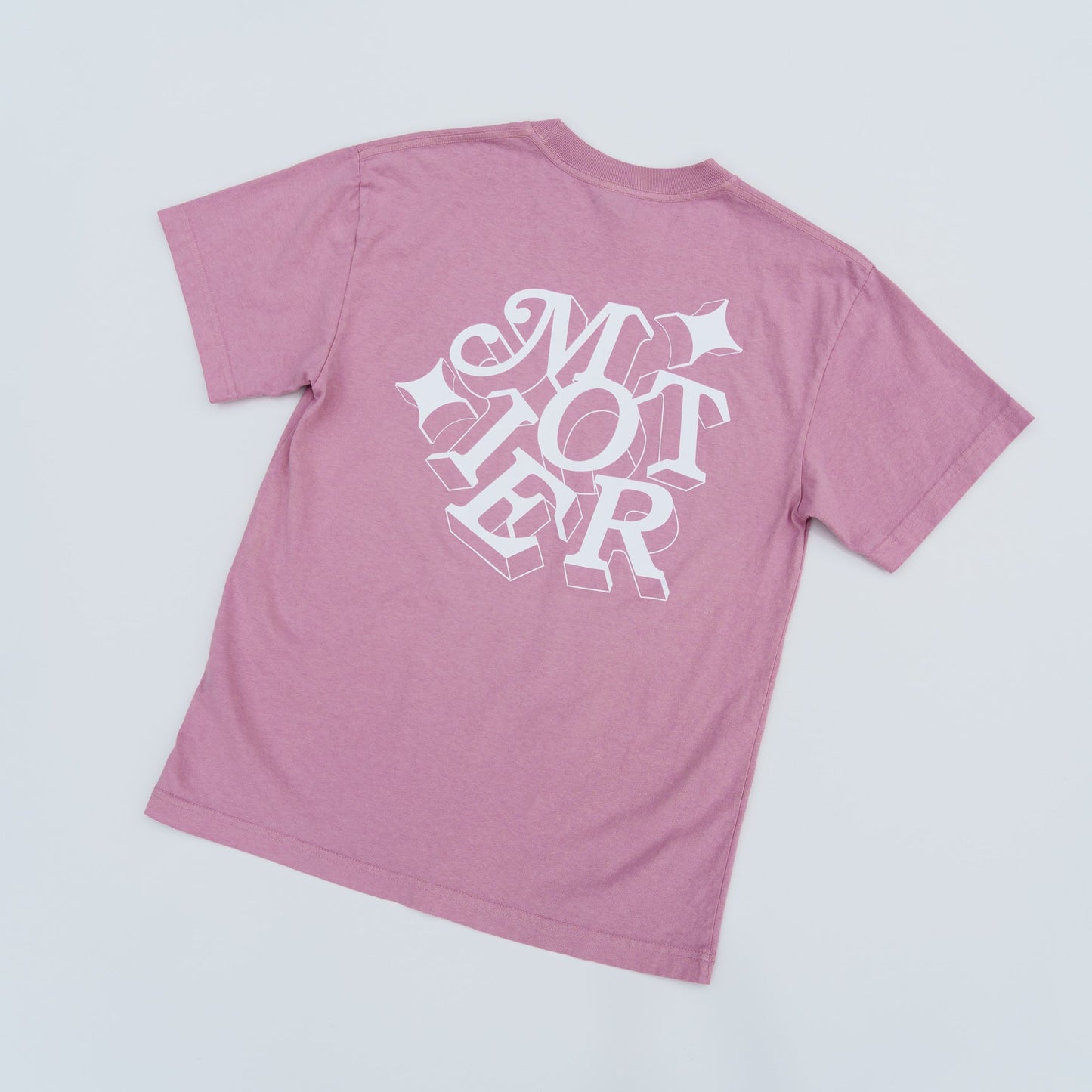 The Scramble Luxe Tee (Pale Mauve)