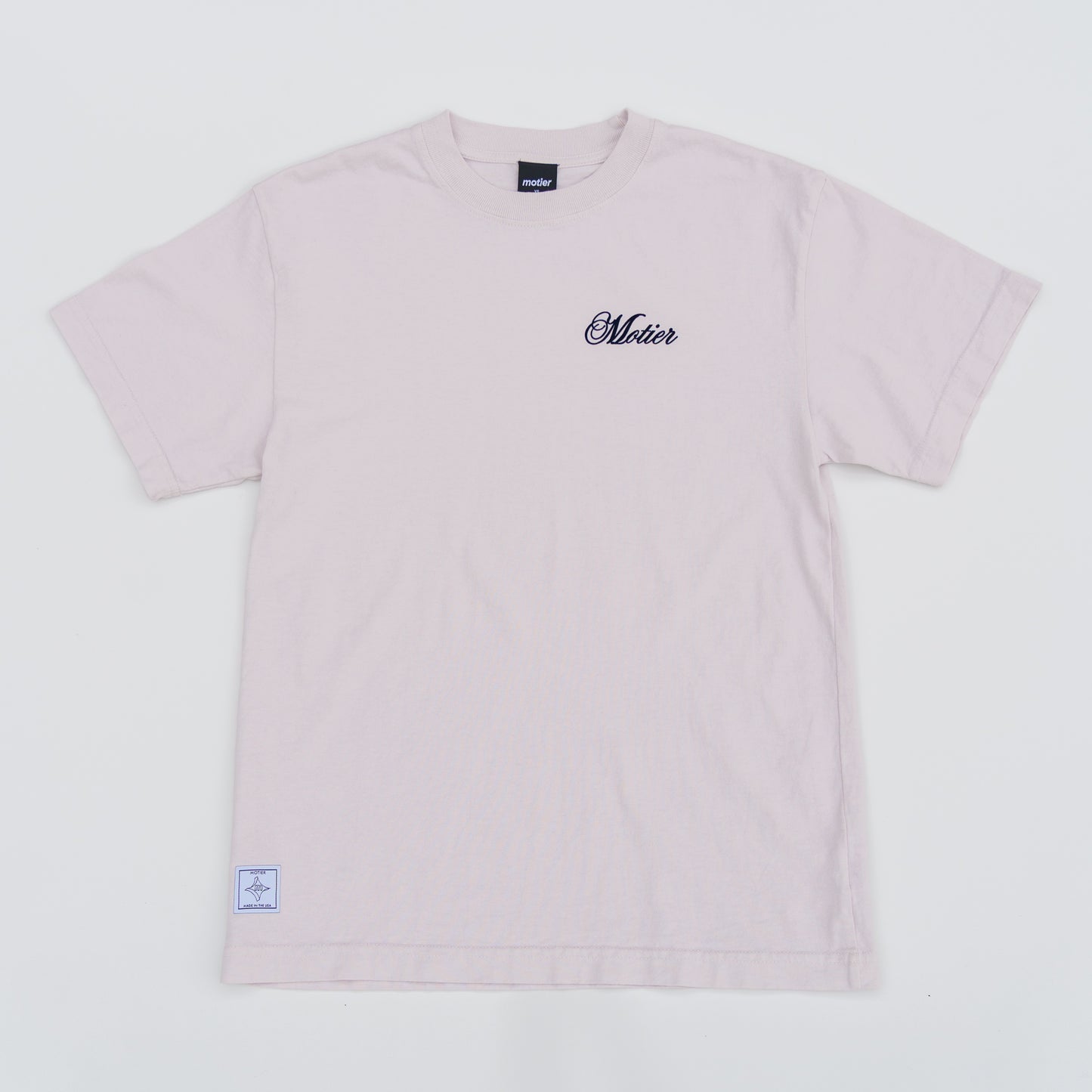 The Grand Script Luxe Tee (Nimbus Cloud)