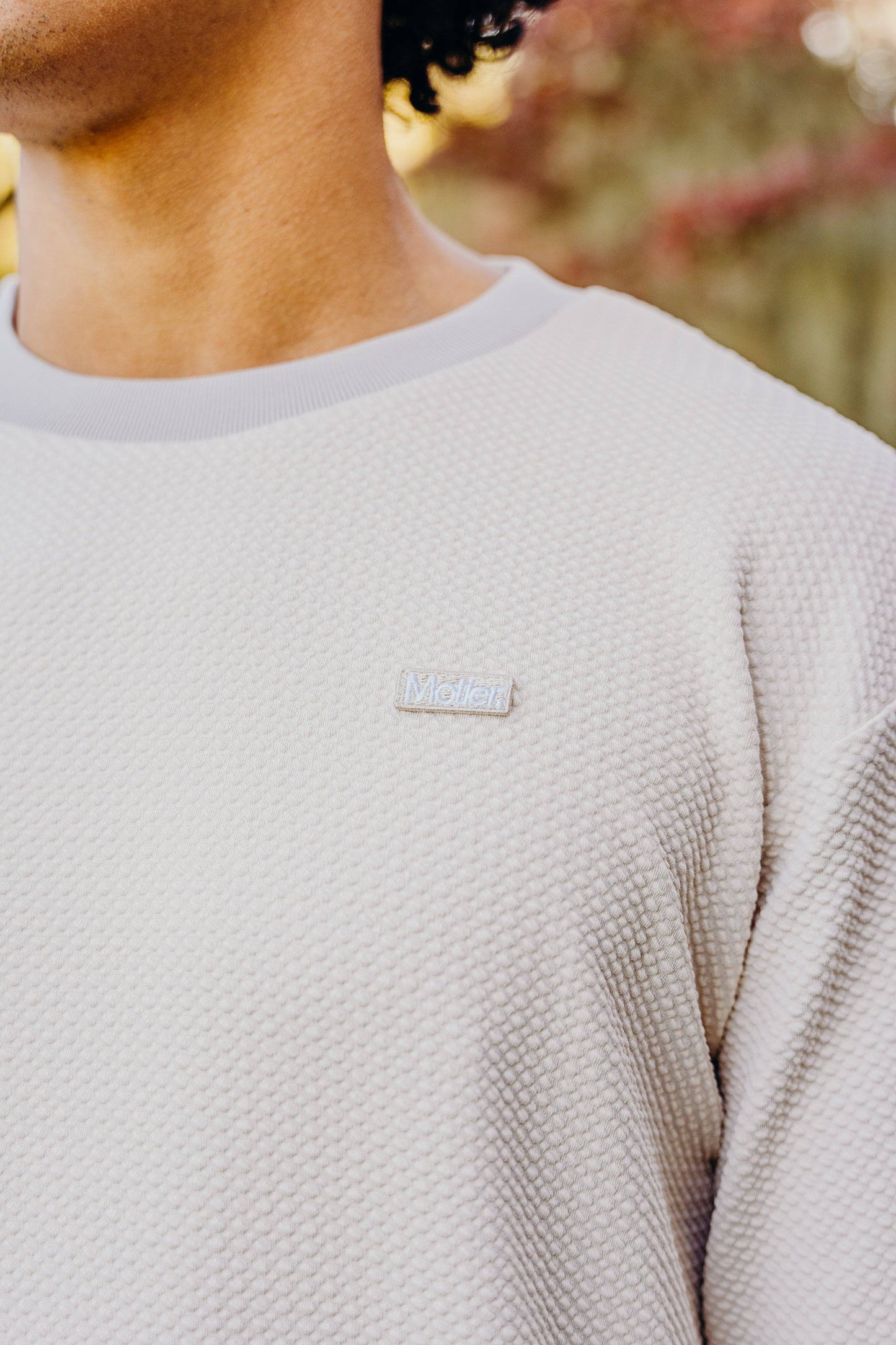 The CloudKnit Crewneck (Moonbeam) - Motier Lafayette