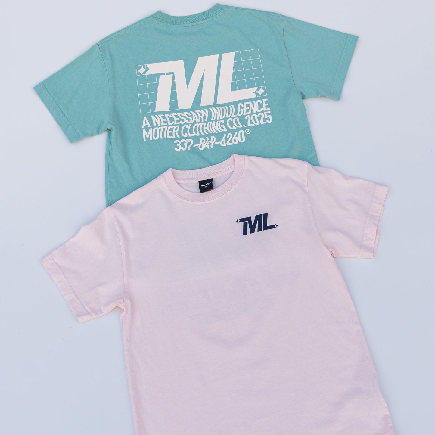 The Necessary Indulgence Luxe Tee (Orchid Ice) - Motier Lafayette