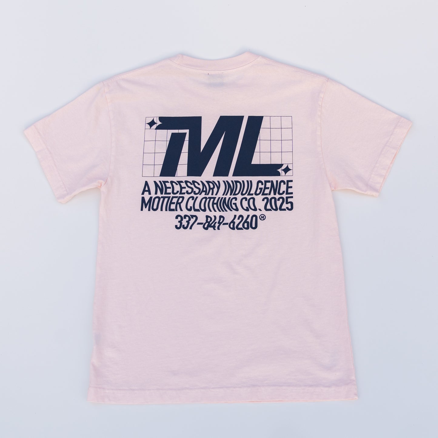 The Necessary Indulgence Luxe Tee (Orchid Ice) - Motier Lafayette