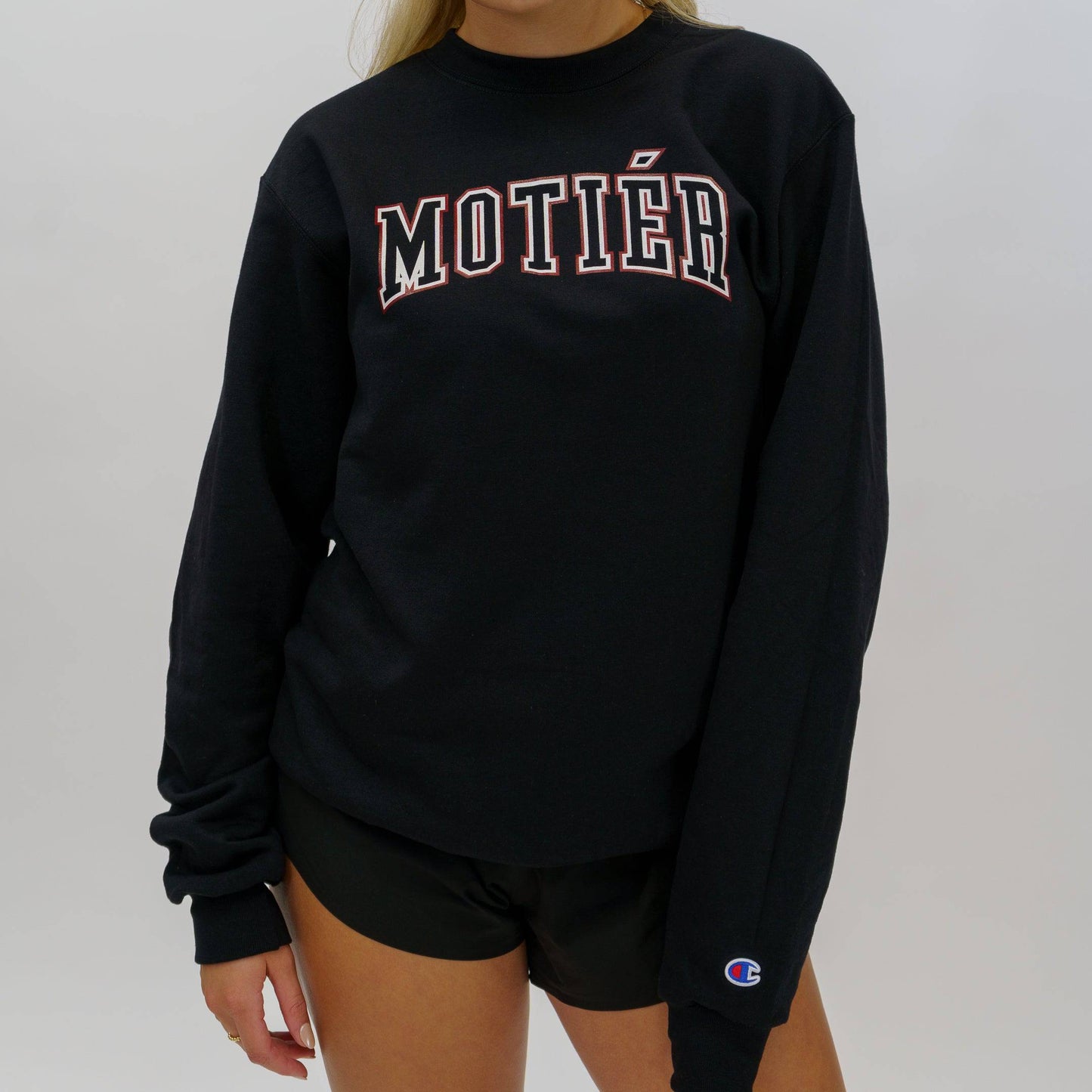The University Crewneck (Black)