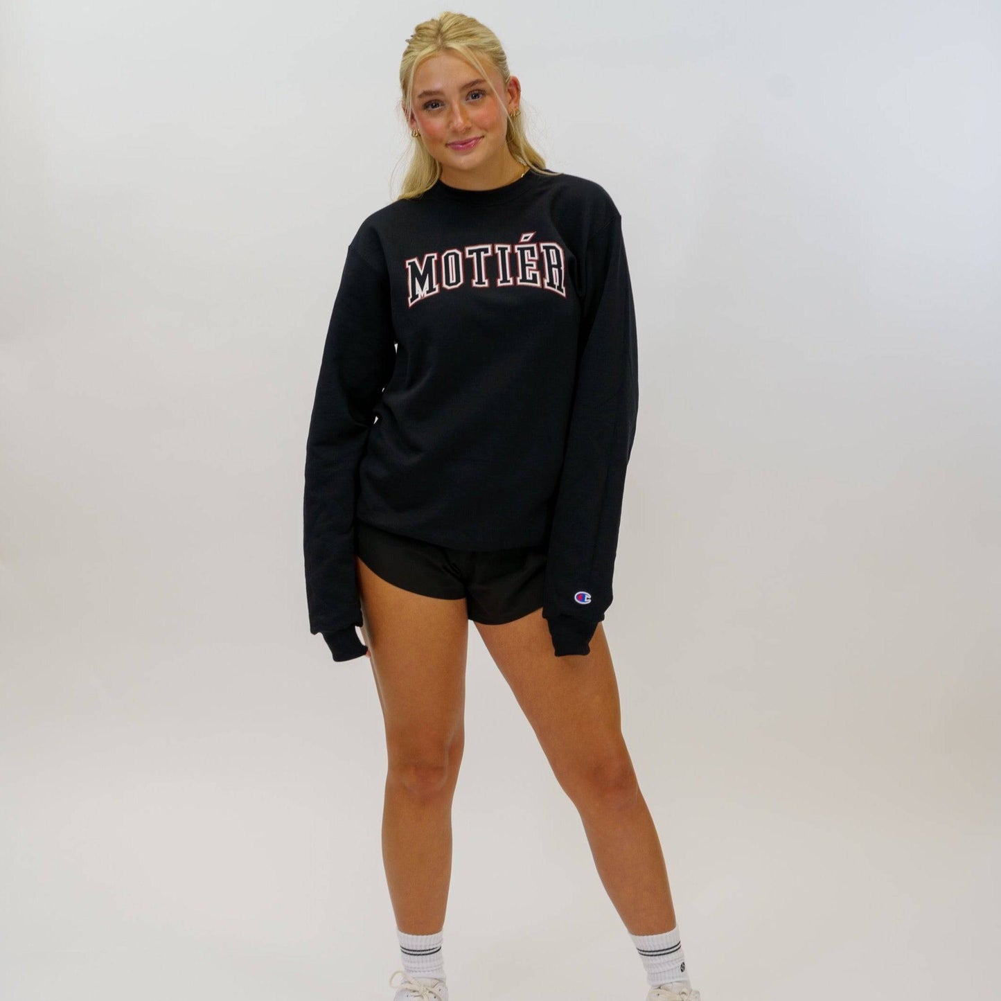 The University Crewneck (Black)