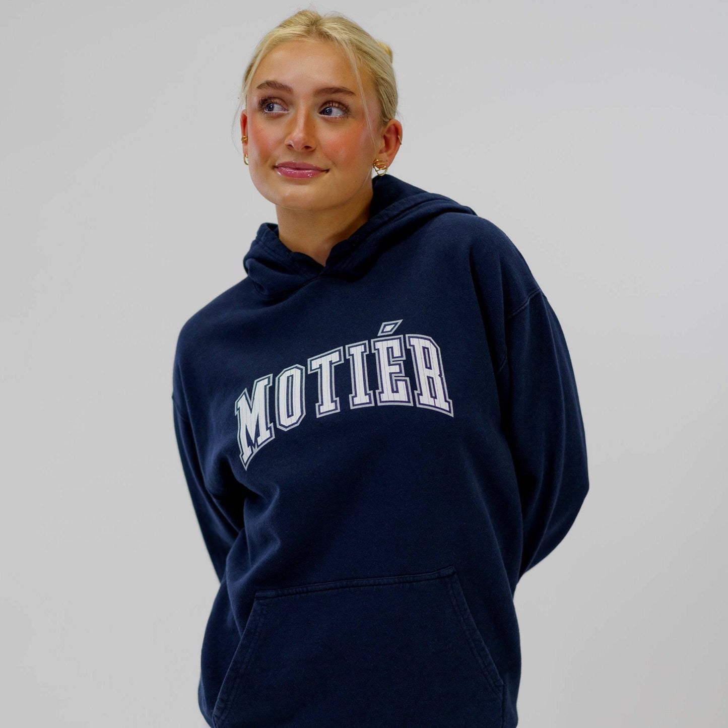 The University Garment Dyed Hoodie (Navy)