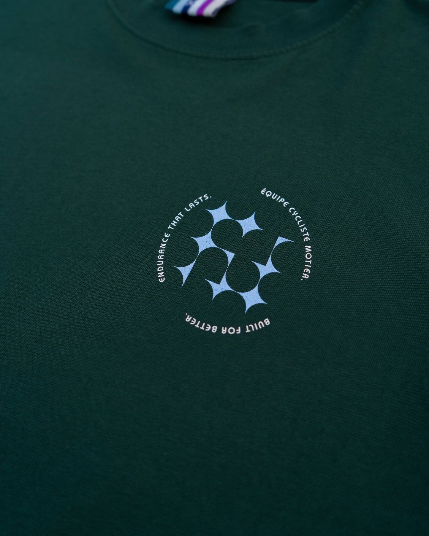 The Motier Cycling Luxe Tee (Green Gables)