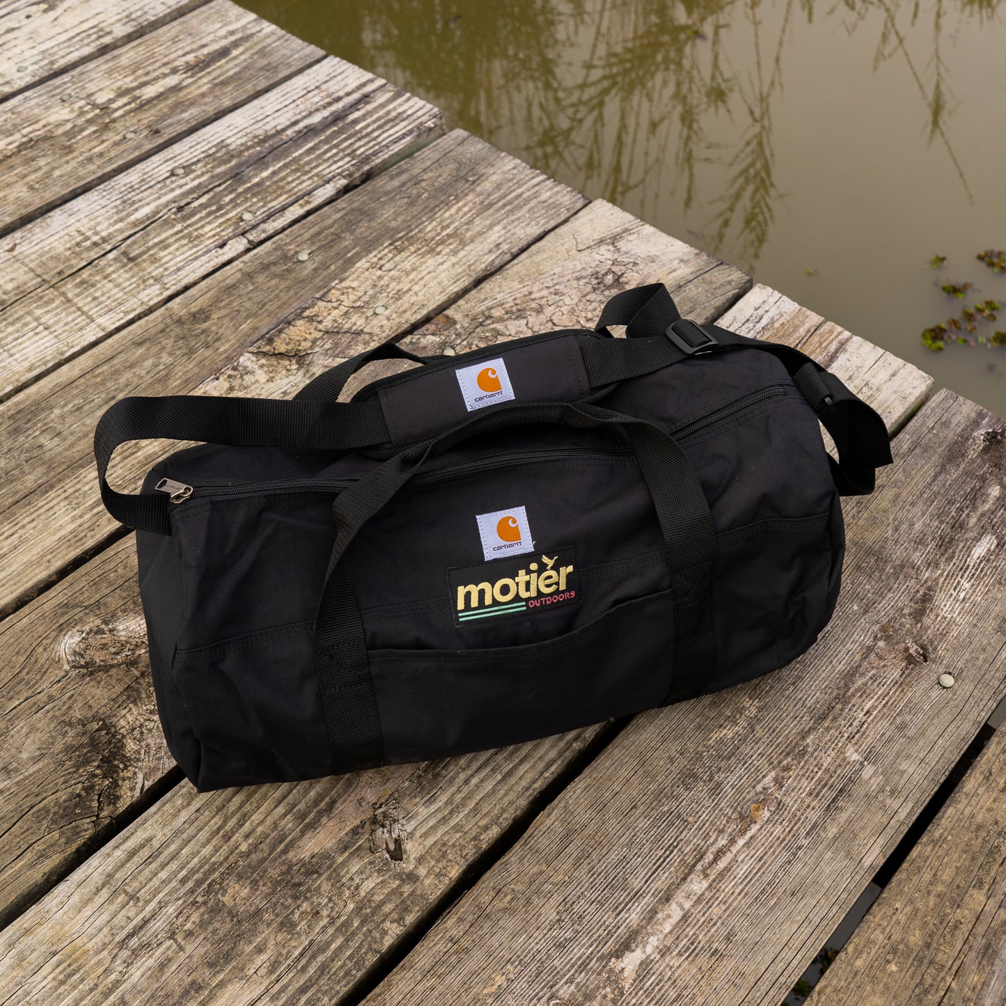 The Motier Outdoors Duffle Bag (Black)
