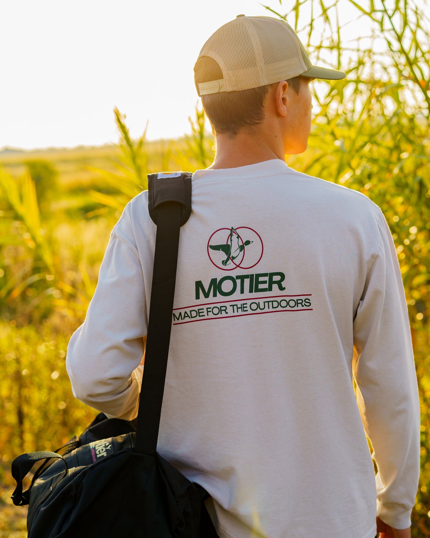 The Motier Outdoors Duffle Bag (Black)