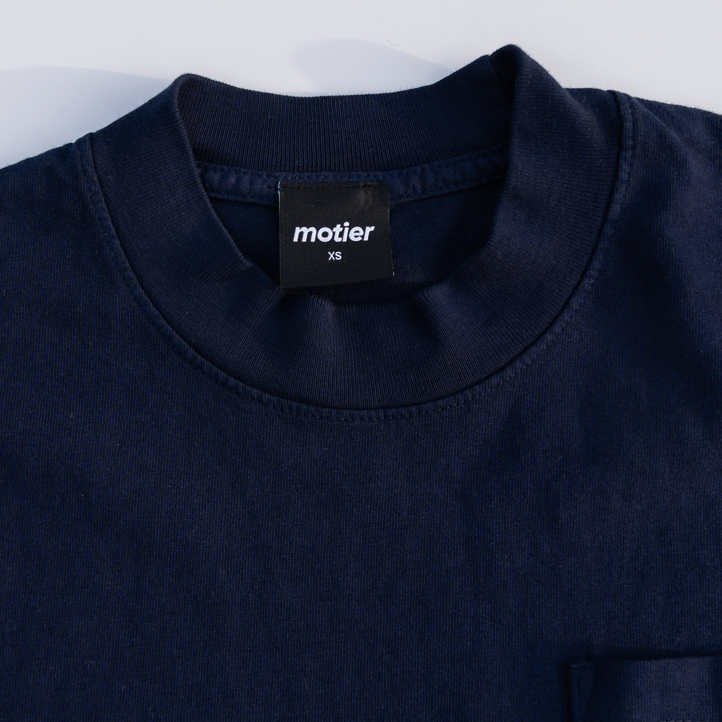 The Expedition Luxe S/S Pocket Tee (Navy) - Motier Lafayette