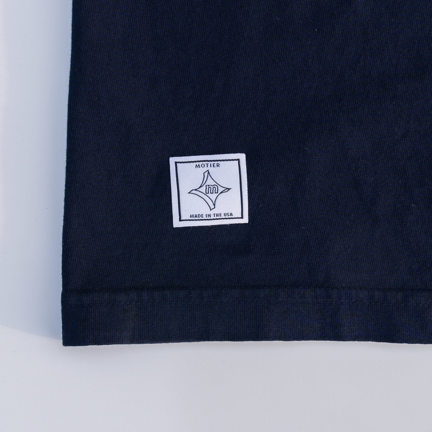 The Expedition Luxe S/S Pocket Tee (Navy) - Motier Lafayette