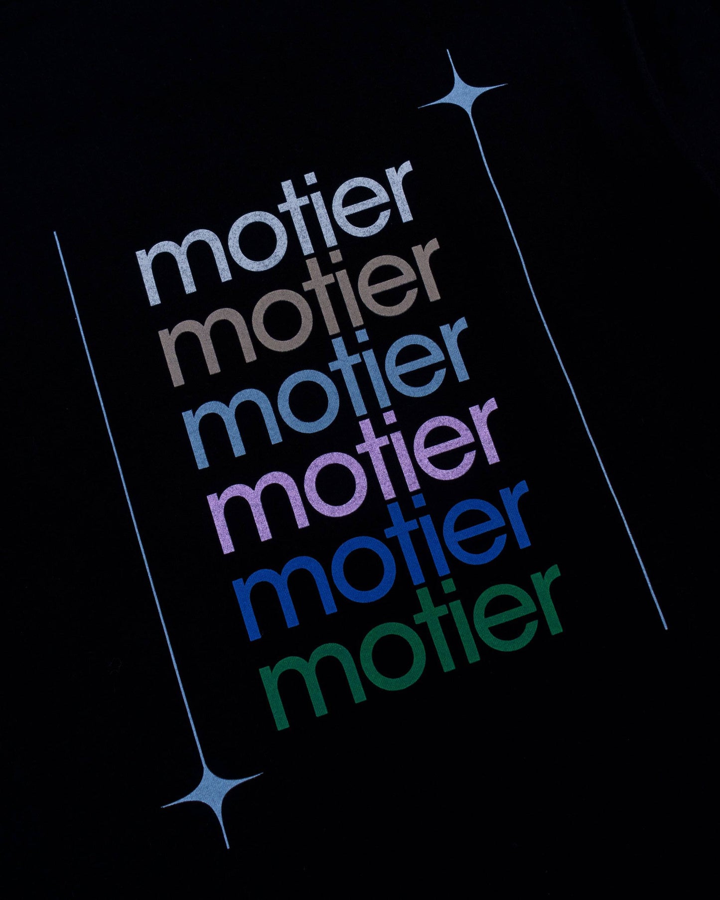 Motier Fall 2023 Palette Luxe Tee (Black)