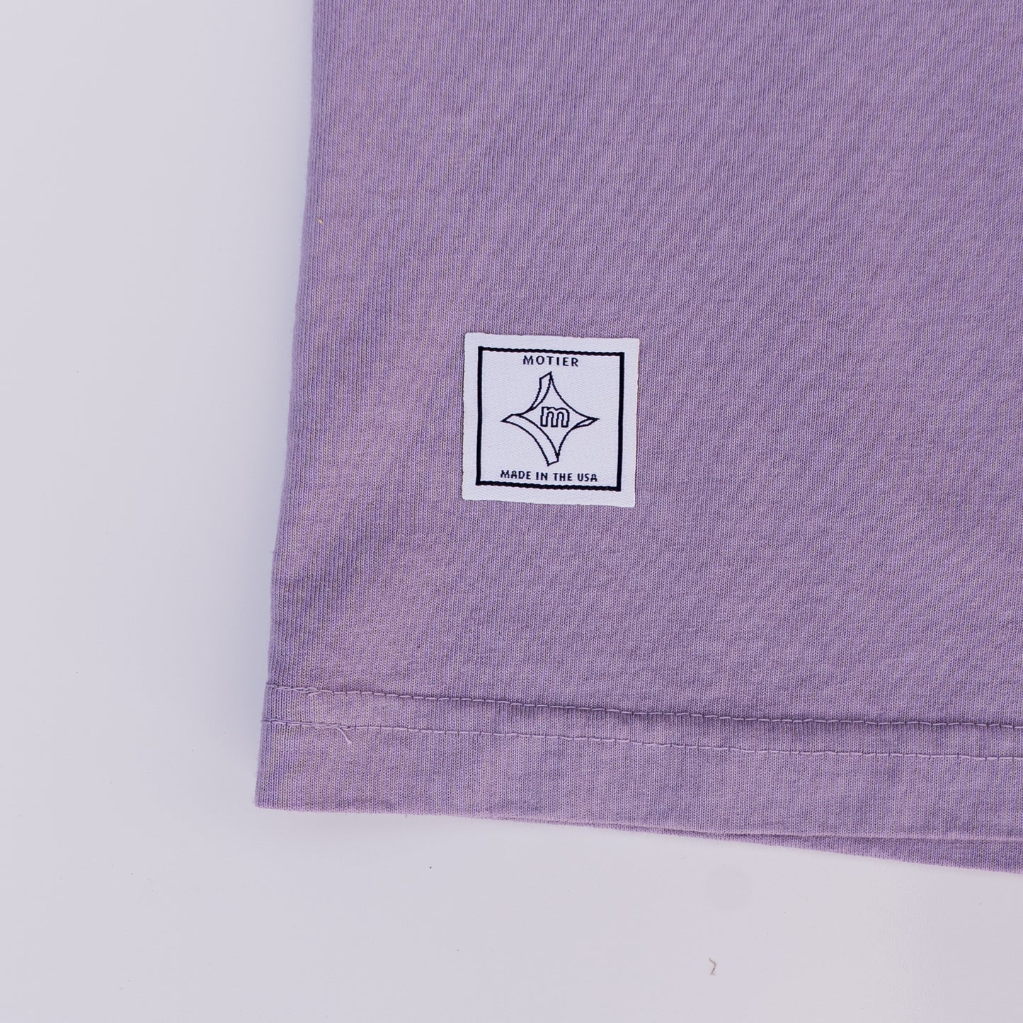 The Spring Floral Luxe Tee (Lavender Grey) - Motier Lafayette