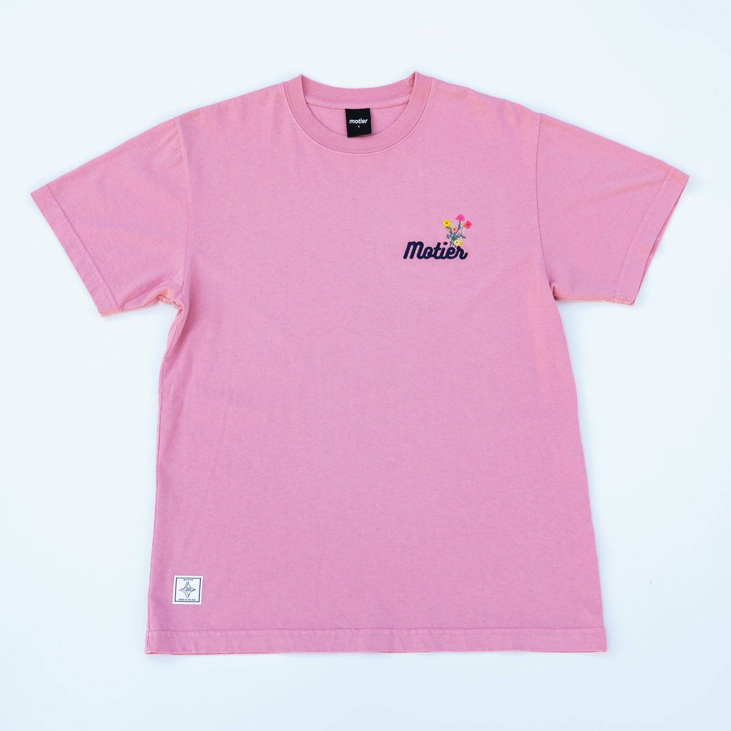 The Floral Luxe Tee (Coral)