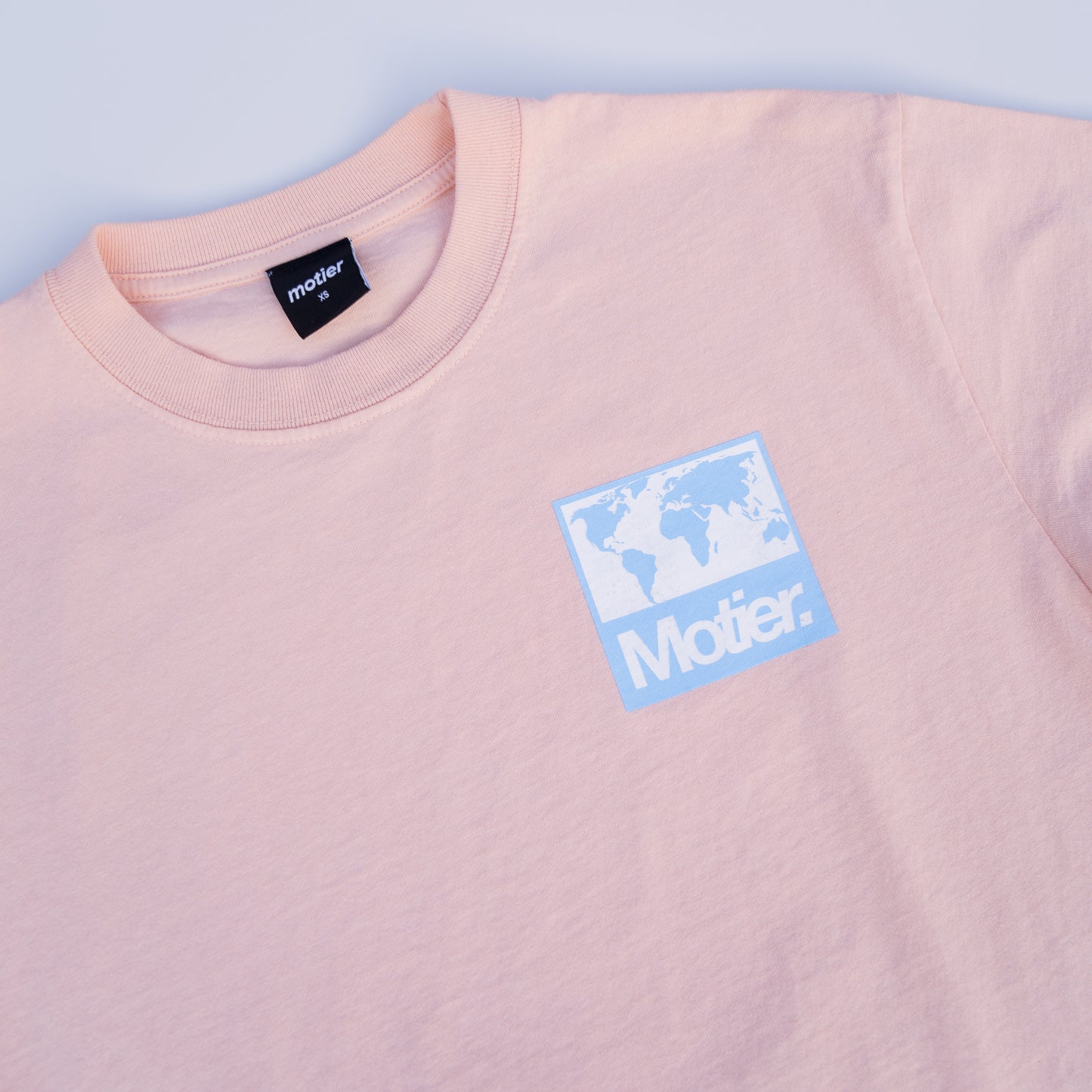 The Globalist Luxe Tee (Peach)