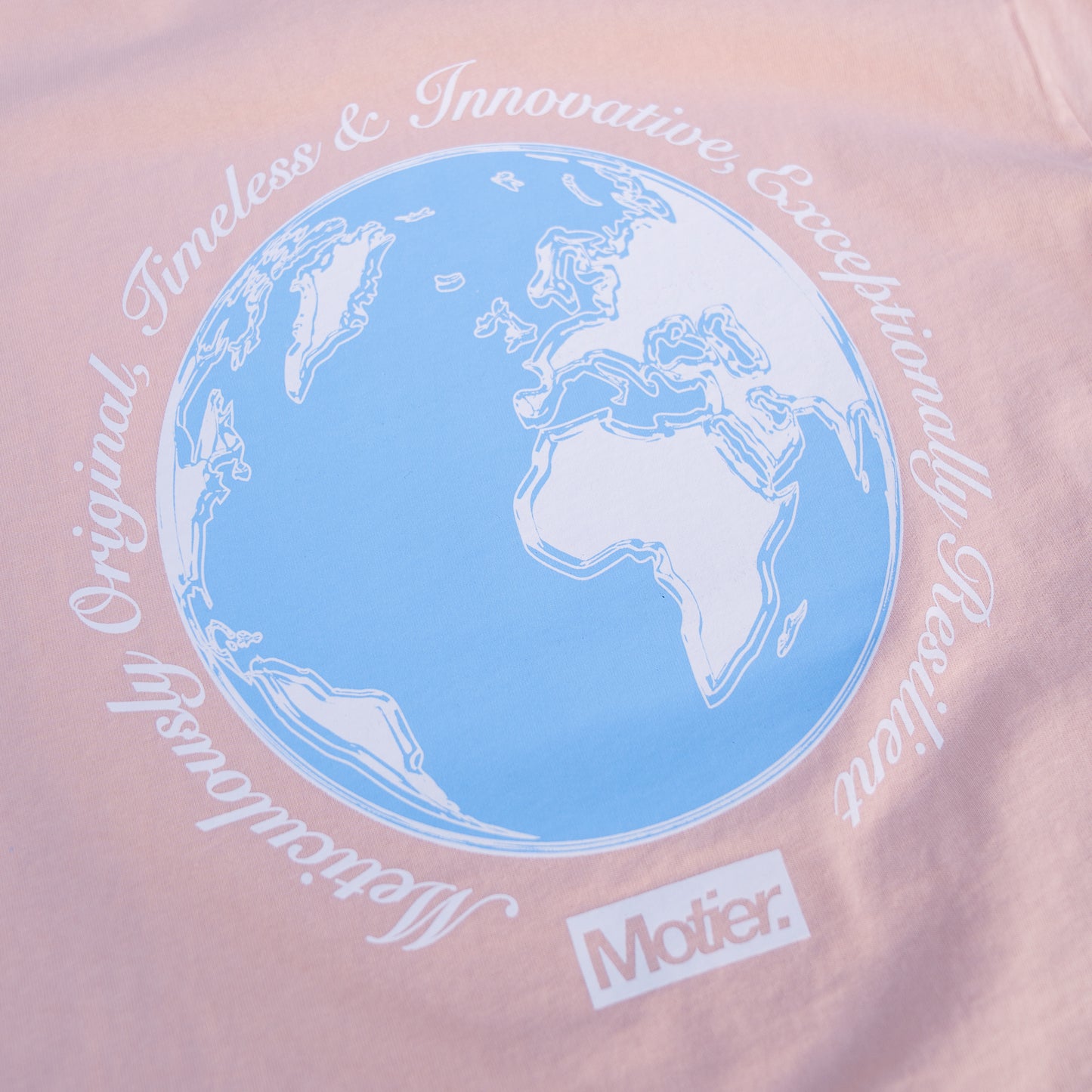 The Globalist Luxe Tee (Peach)