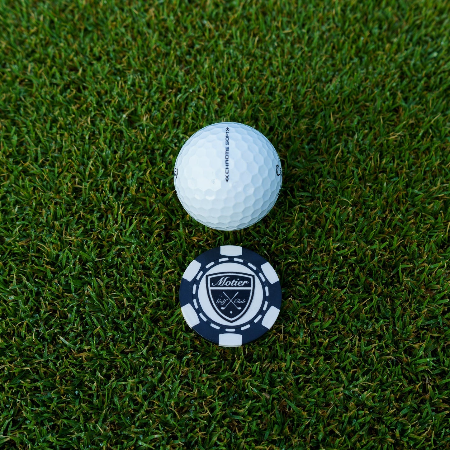 Motier Golf Club Ball Marker (Black)