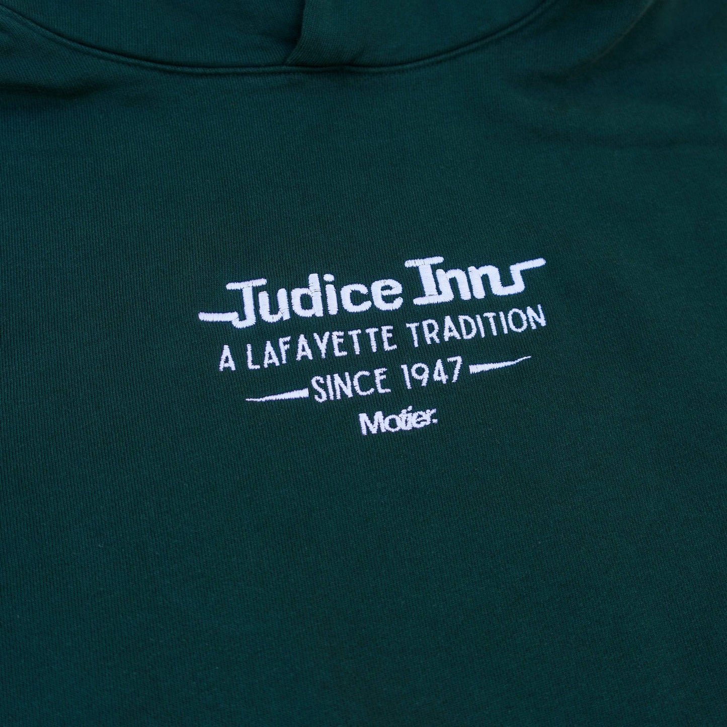 Motier for Judice Inn Luxe Hoodie (Green Gables)