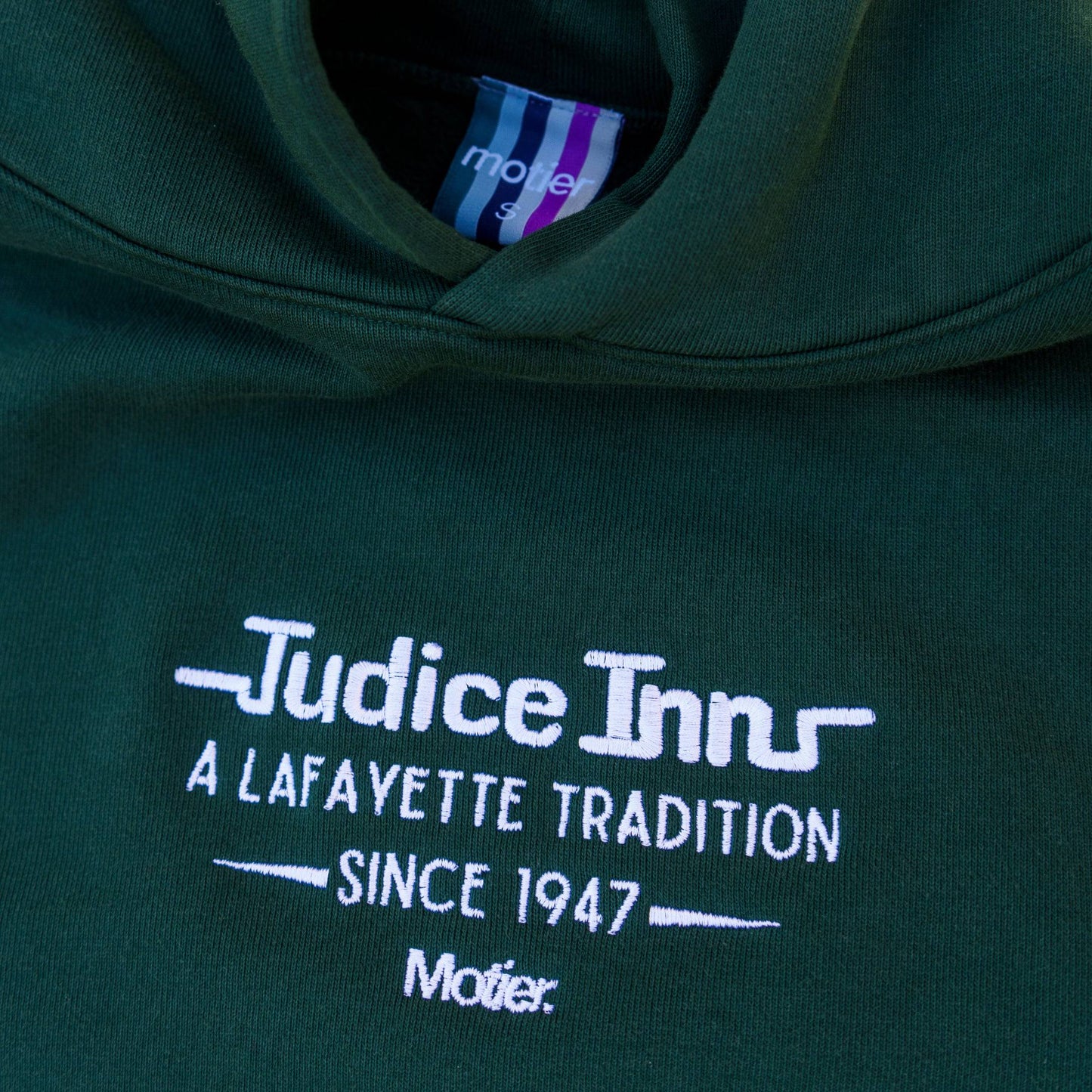 Motier for Judice Inn Luxe Hoodie (Green Gables)