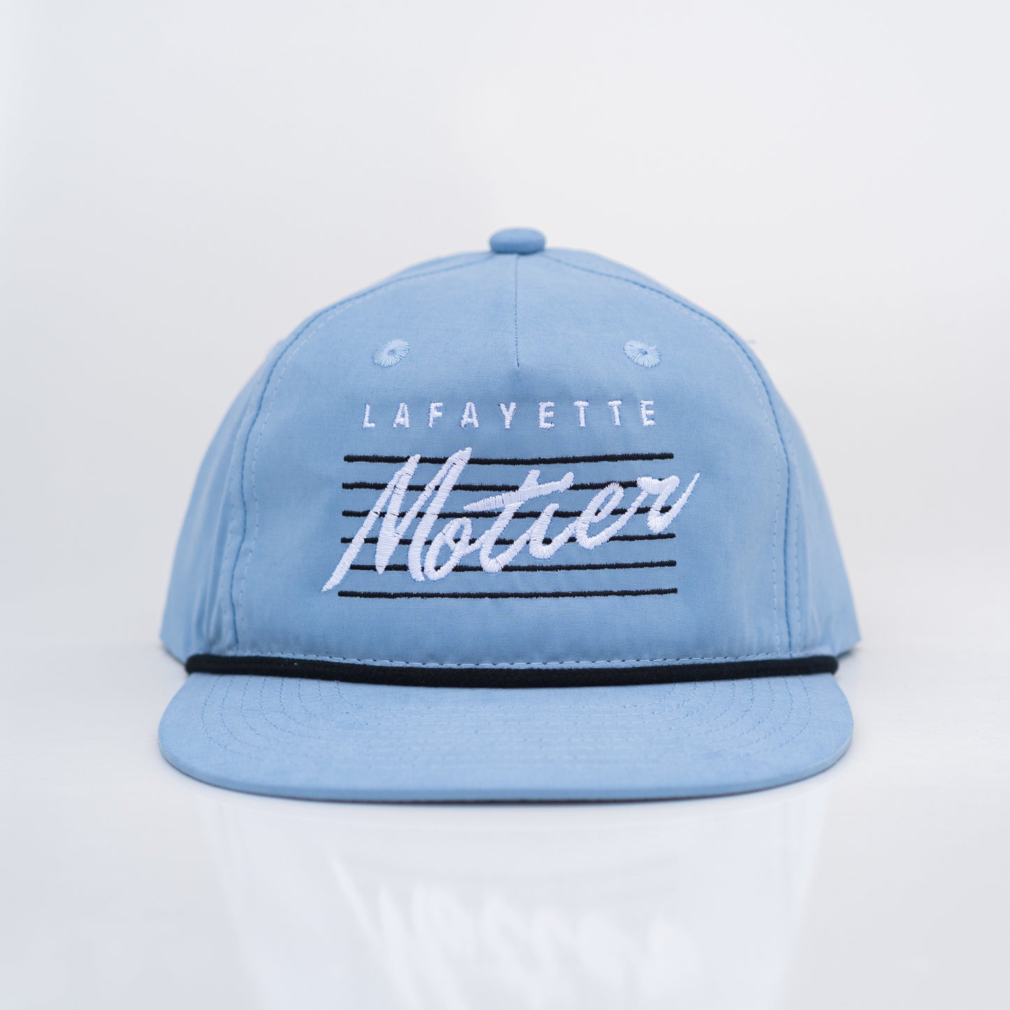 Retro Lafayette Roped Snapback (Glacier Lake) - Motier Lafayette