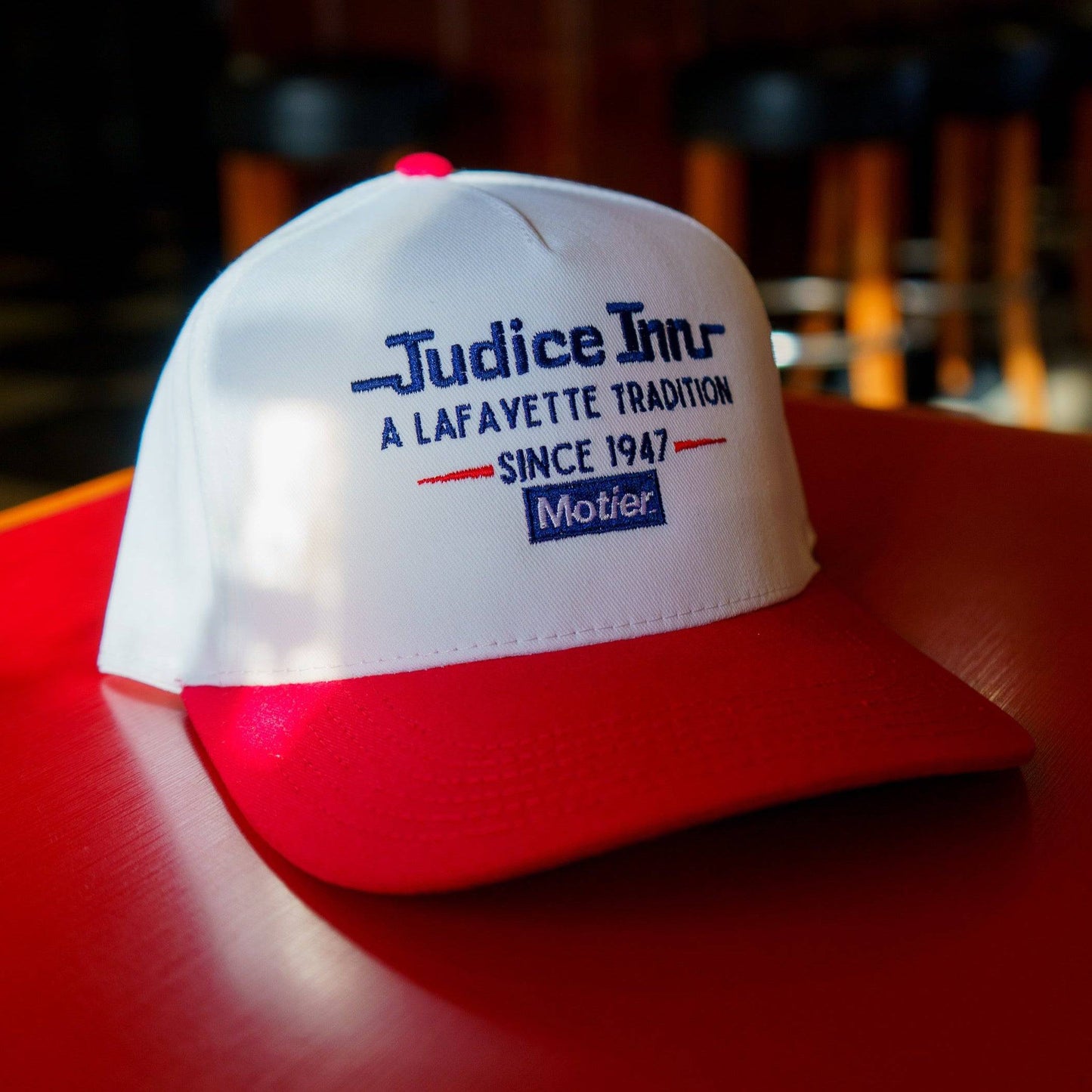 The Judice Retro Snapback (Red/White)