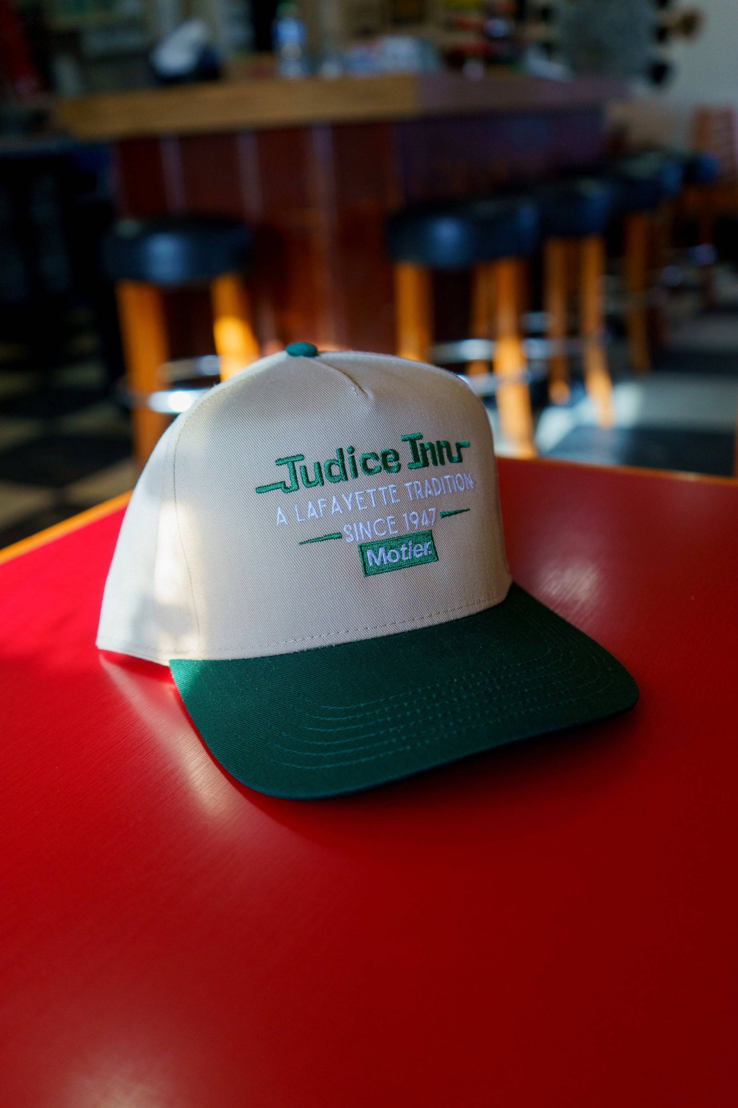 The Judice Retro Snapback (Tan/Green)