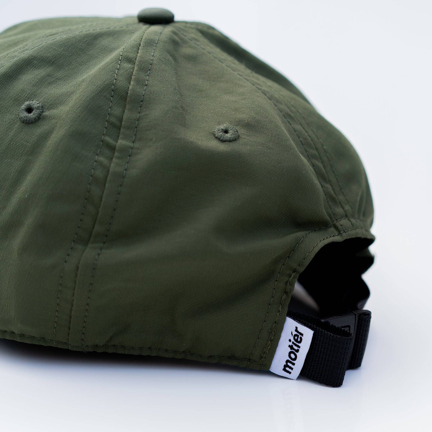 The Infamous Nylon Strapback (Olive)