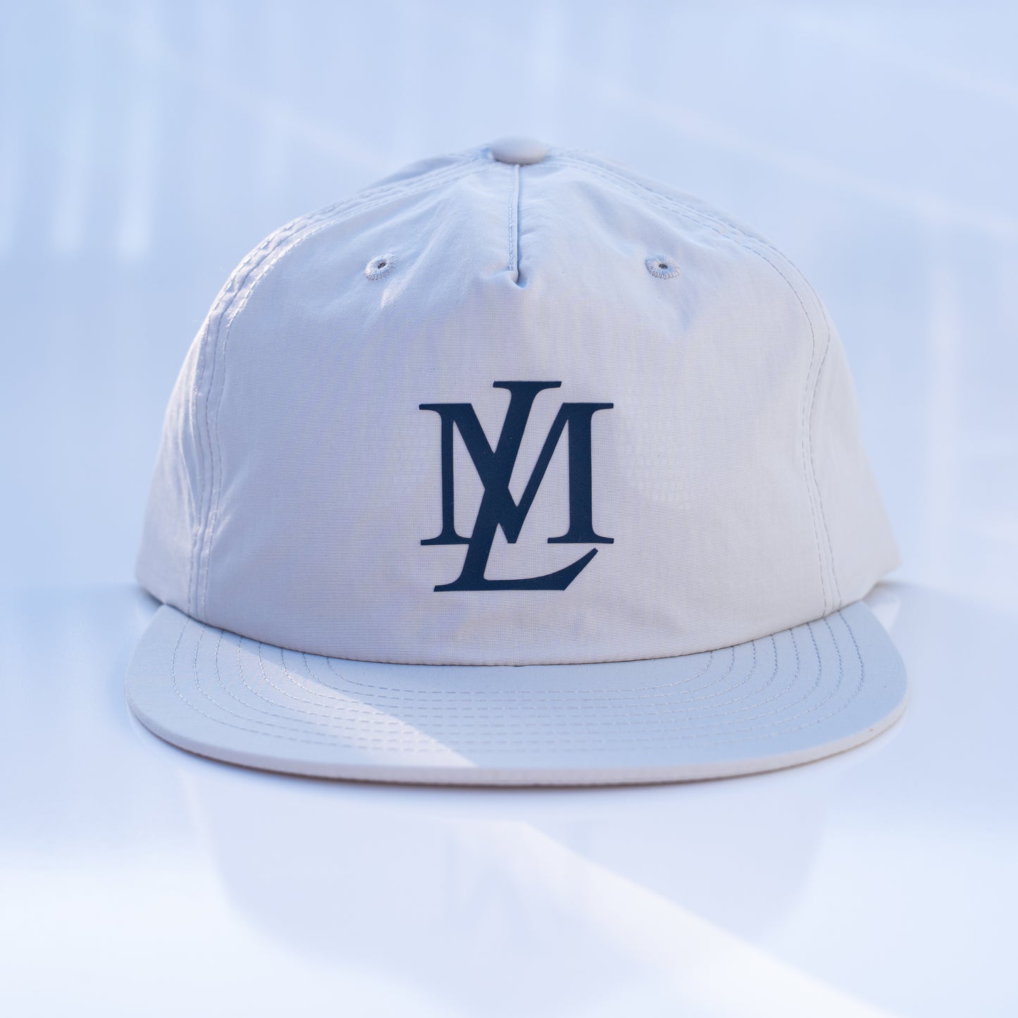 Insignia Nylon Strapback (Smoke/Navy)