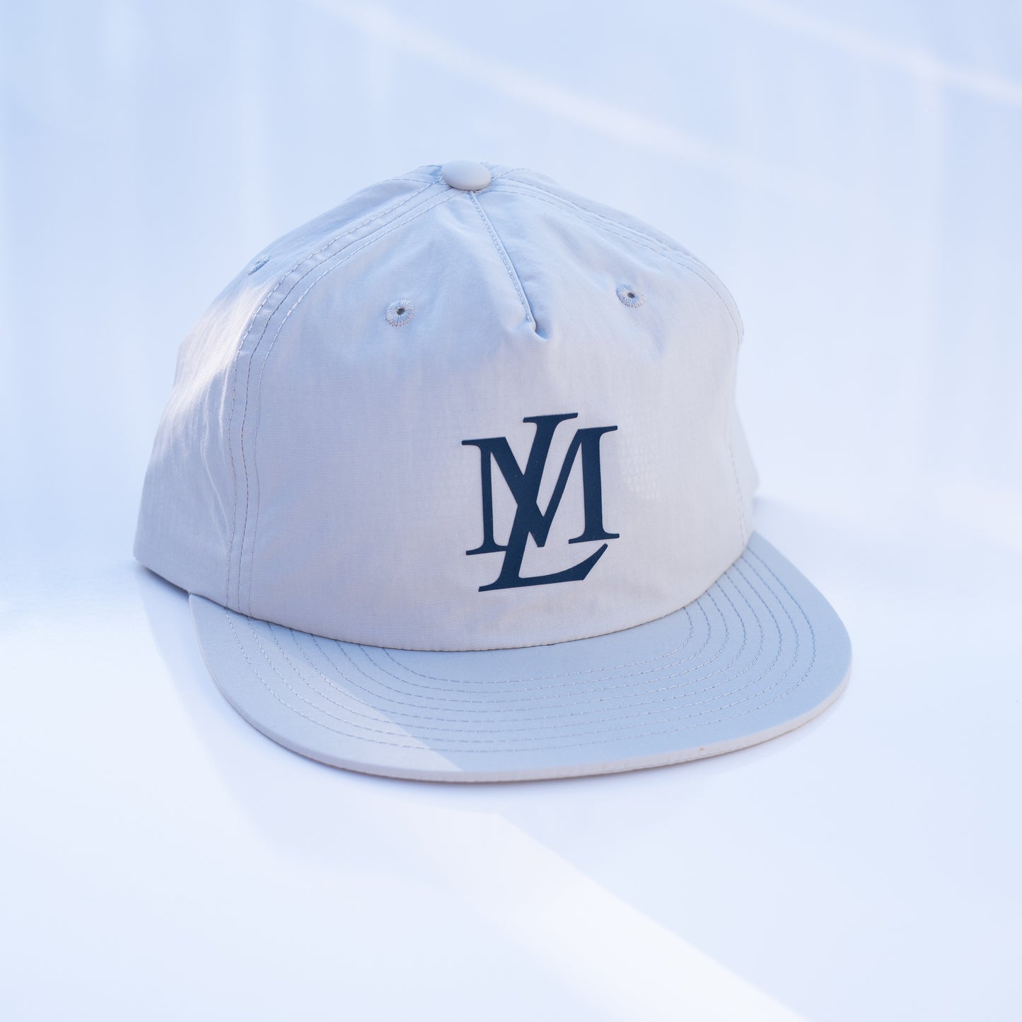 Insignia Nylon Strapback (Smoke/Navy)