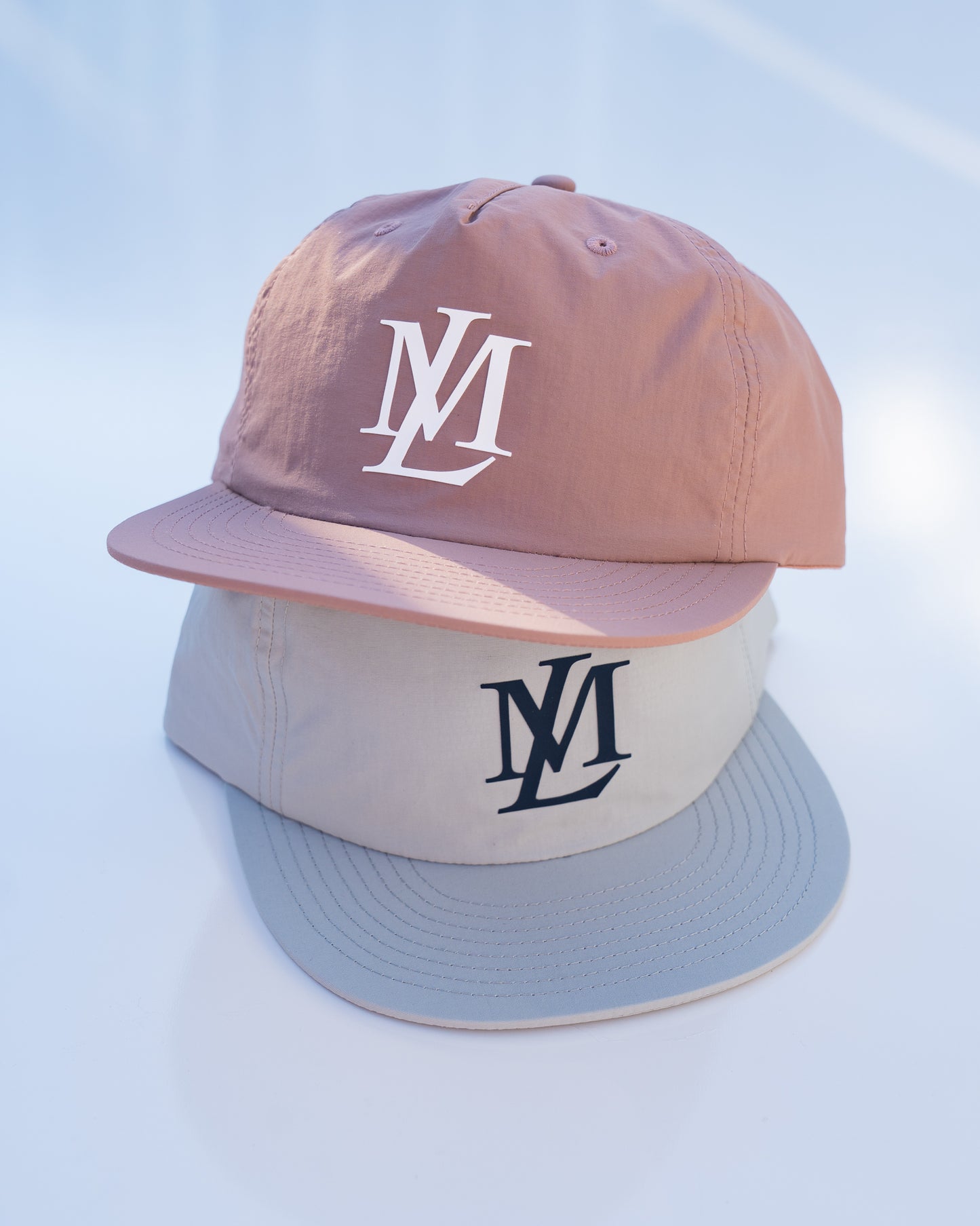 Insignia Nylon Strapback (Smoke/Navy)