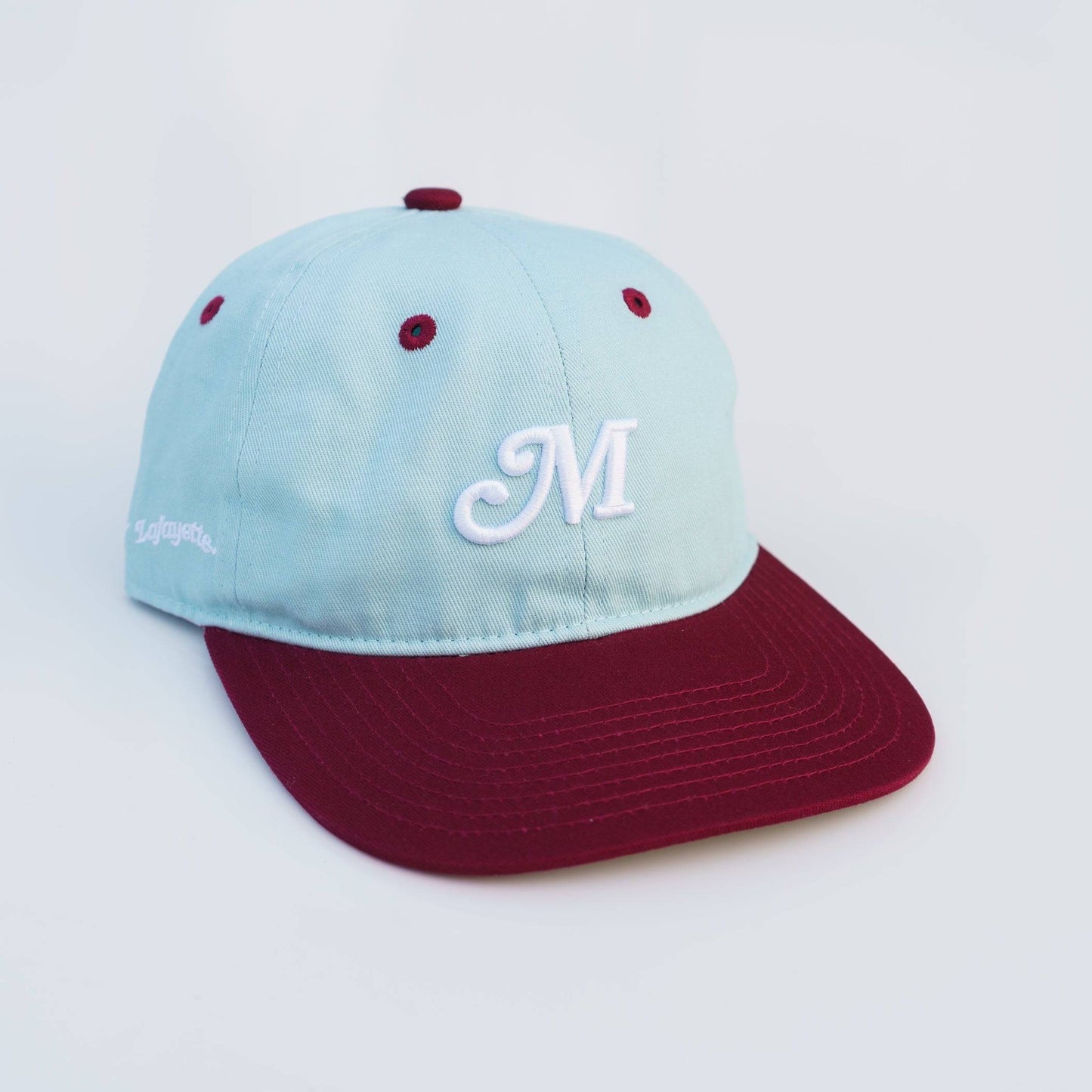The Two Tone M Script Strapback (Philly) - Motier Lafayette