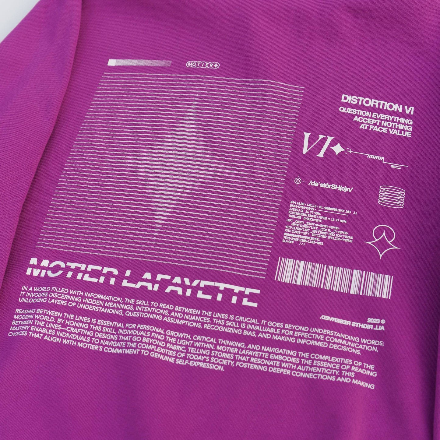 The Distortion VI Luxe Hoodie (Willow) - Motier Lafayette