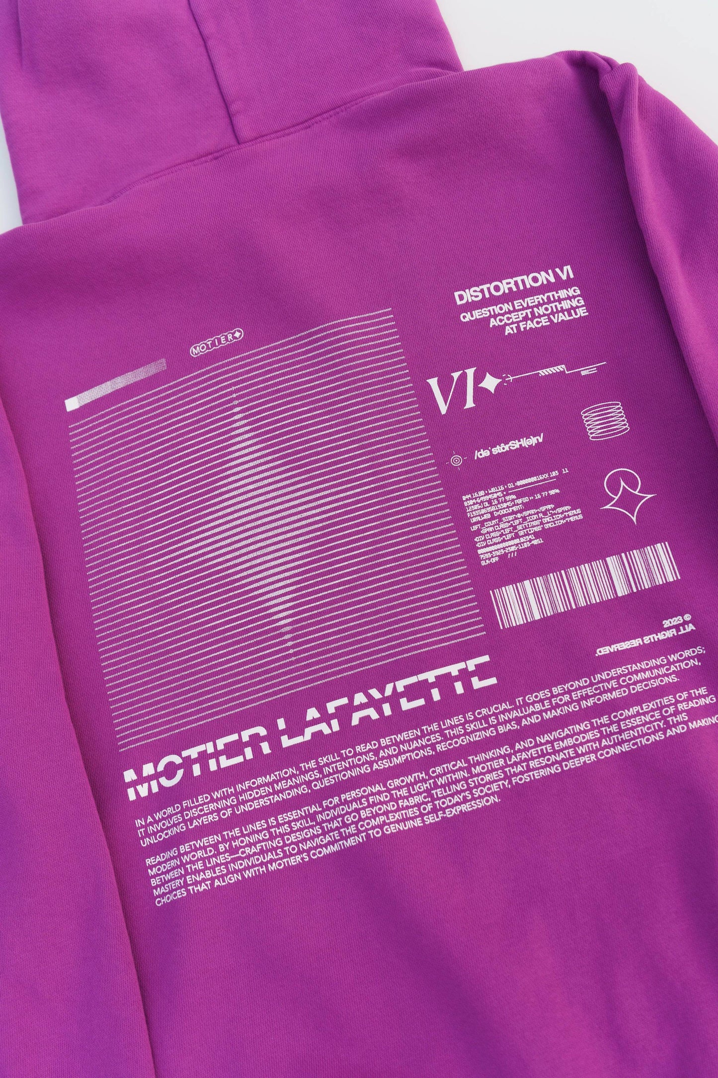 The Distortion VI Luxe Hoodie (Willow) - Motier Lafayette