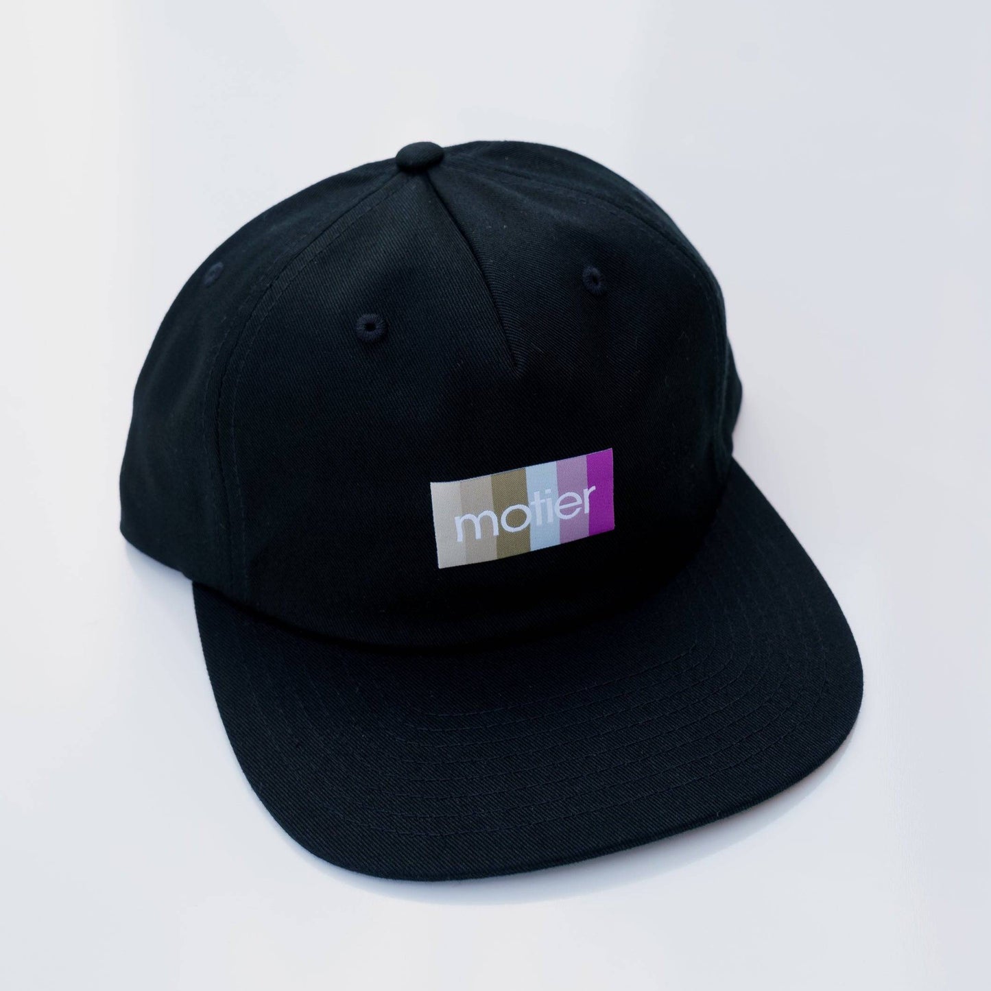 Nyx Summer Patch Leather Strapback (Black)