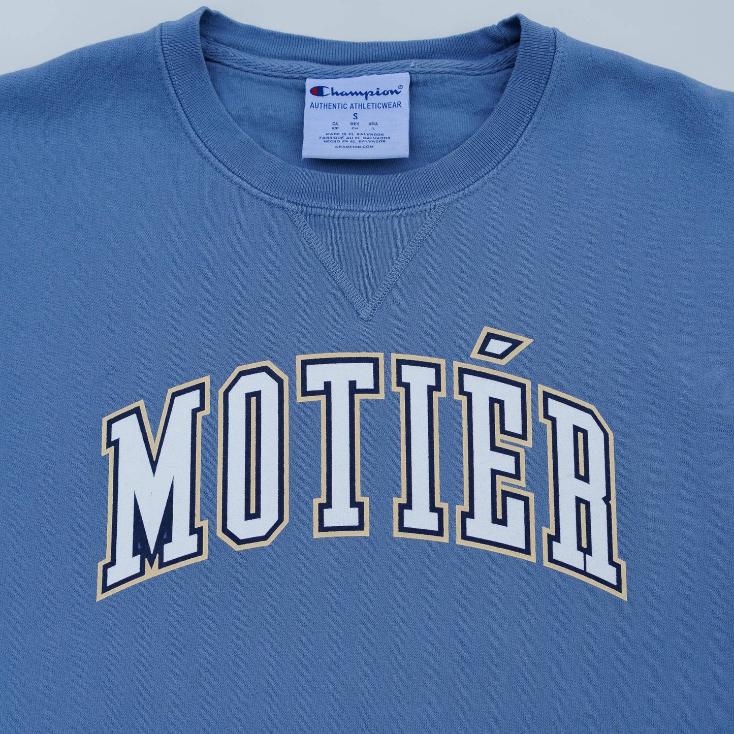 The University Garment Dyed Crewneck (Skyway)