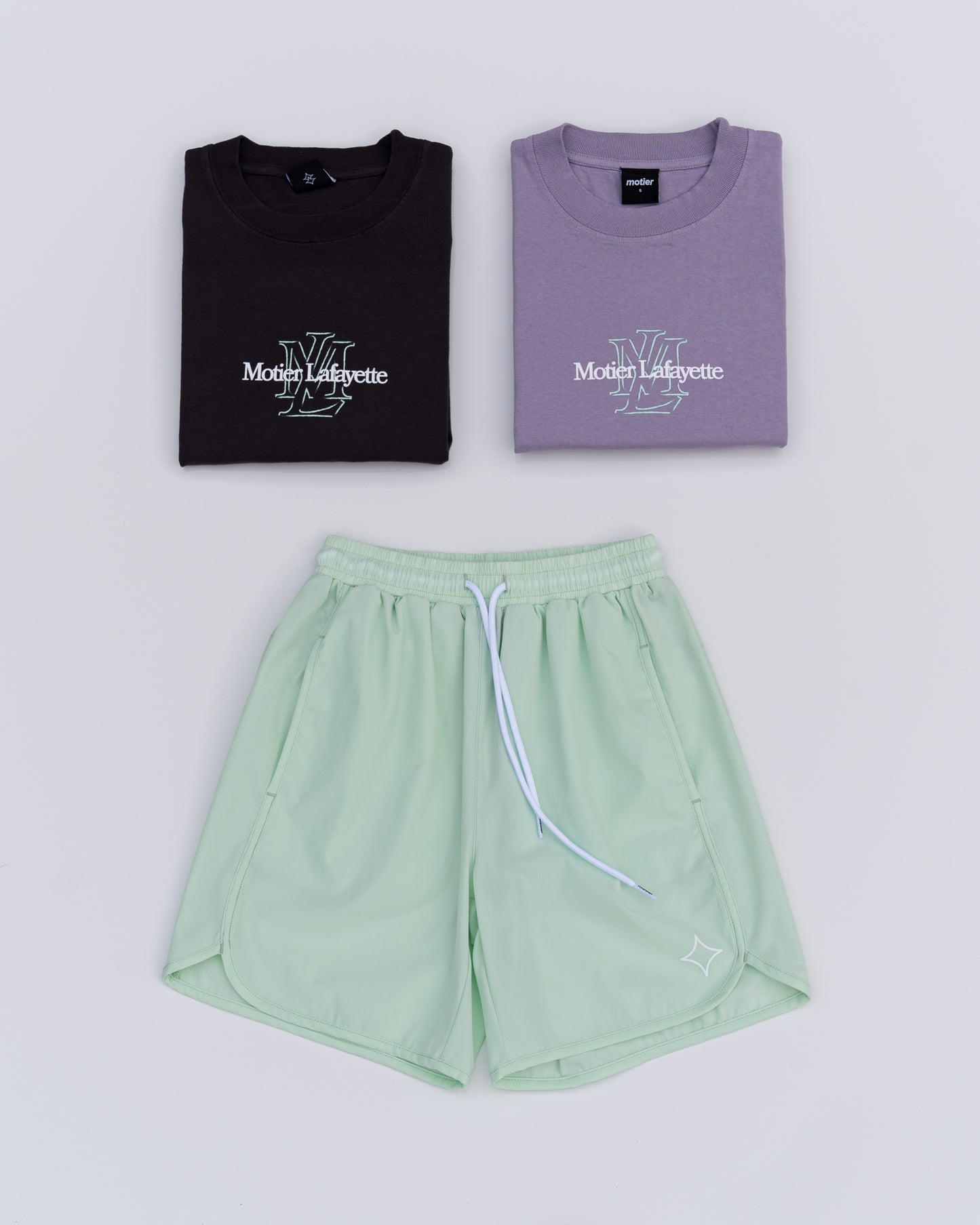 Refined Active Shorts (Pastel Green)