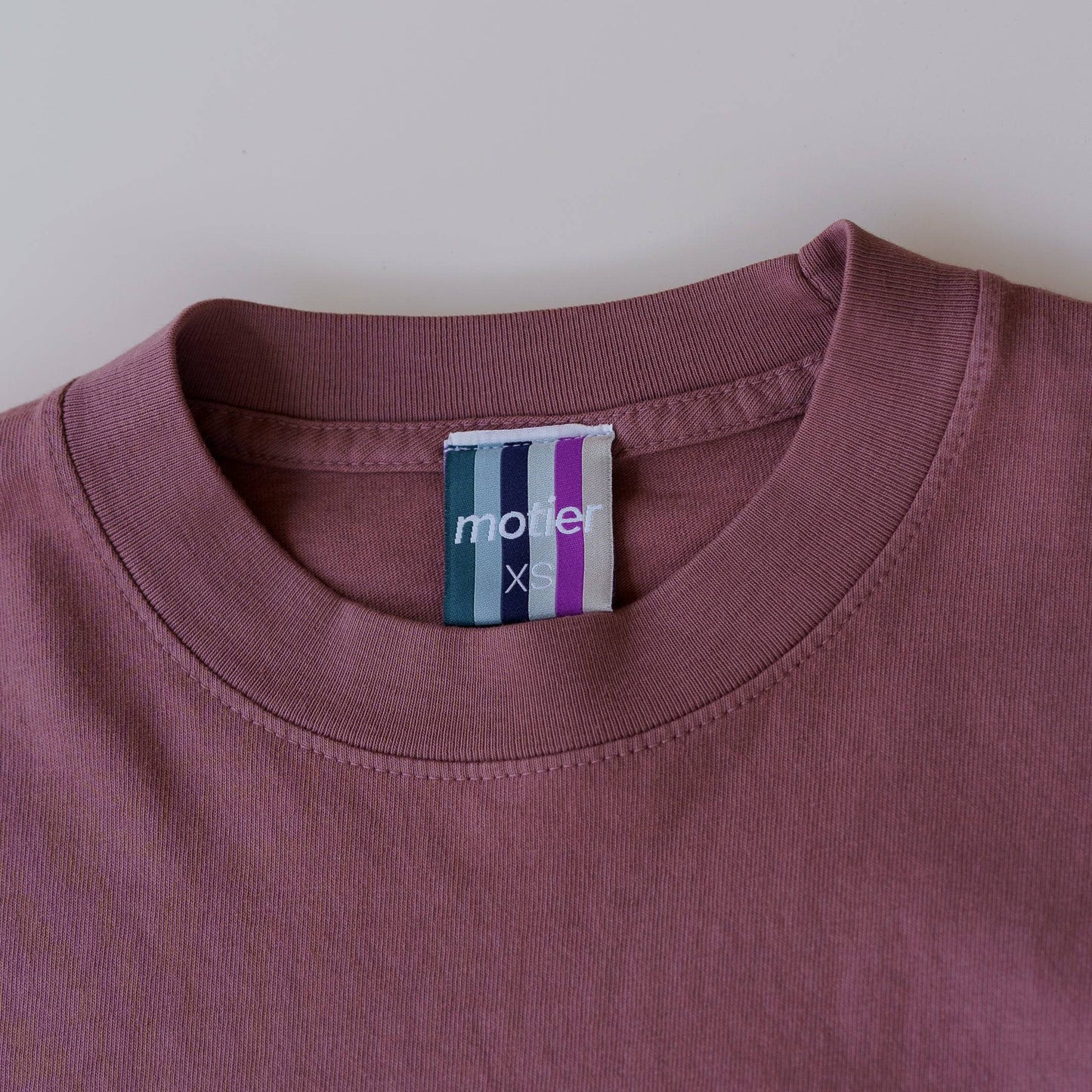 The Qualite Superieure Luxe Tee (Deep Mauve)