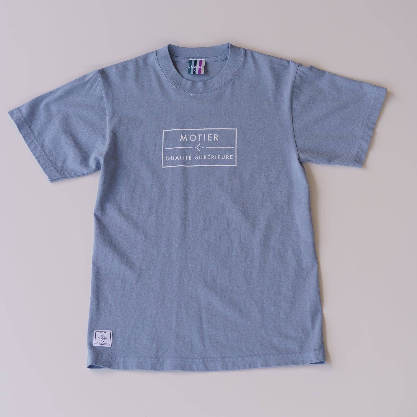 The Qualite Superieure Luxe Tee (Slate Blue)