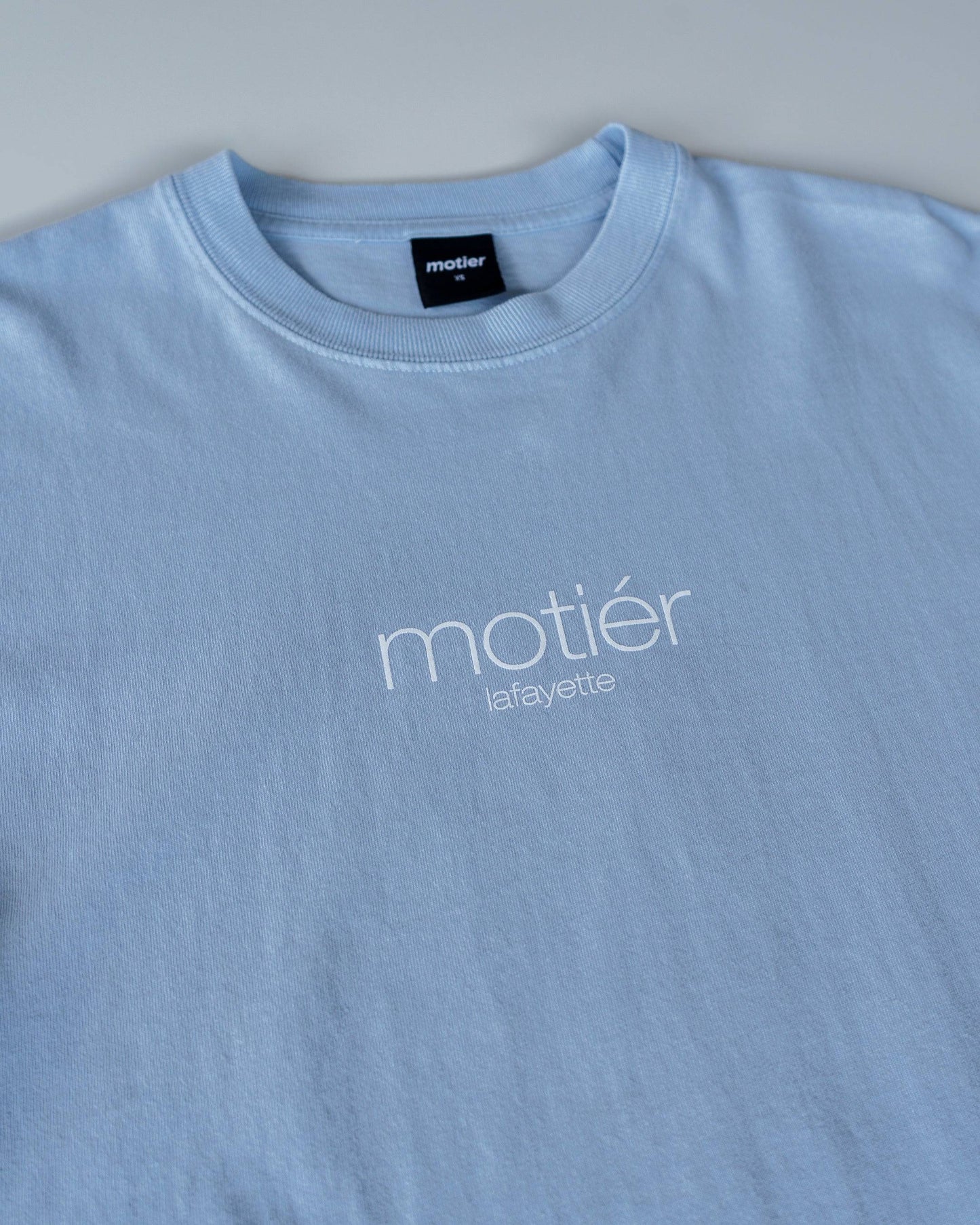 The Classic Logo Luxe Tee (Skyway)