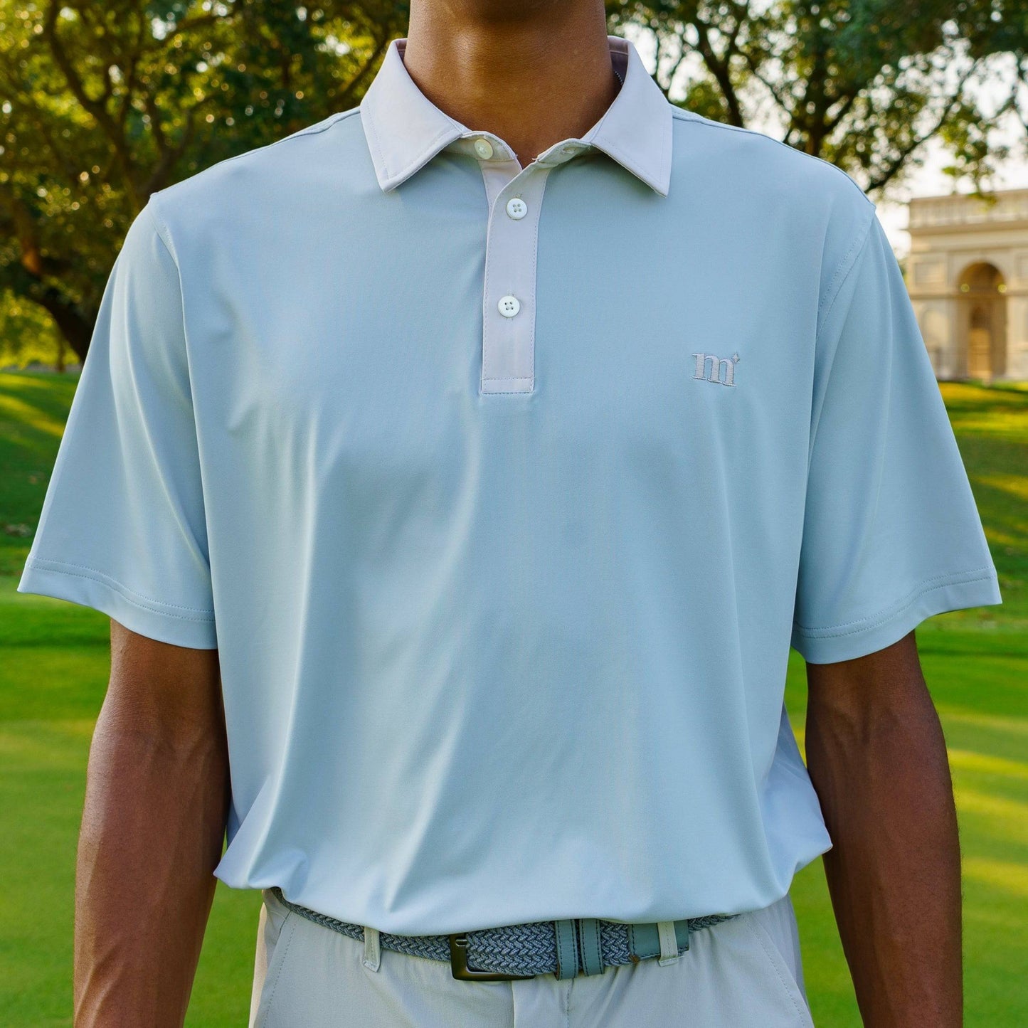 The Motier Tour Golf Polo (Dew)