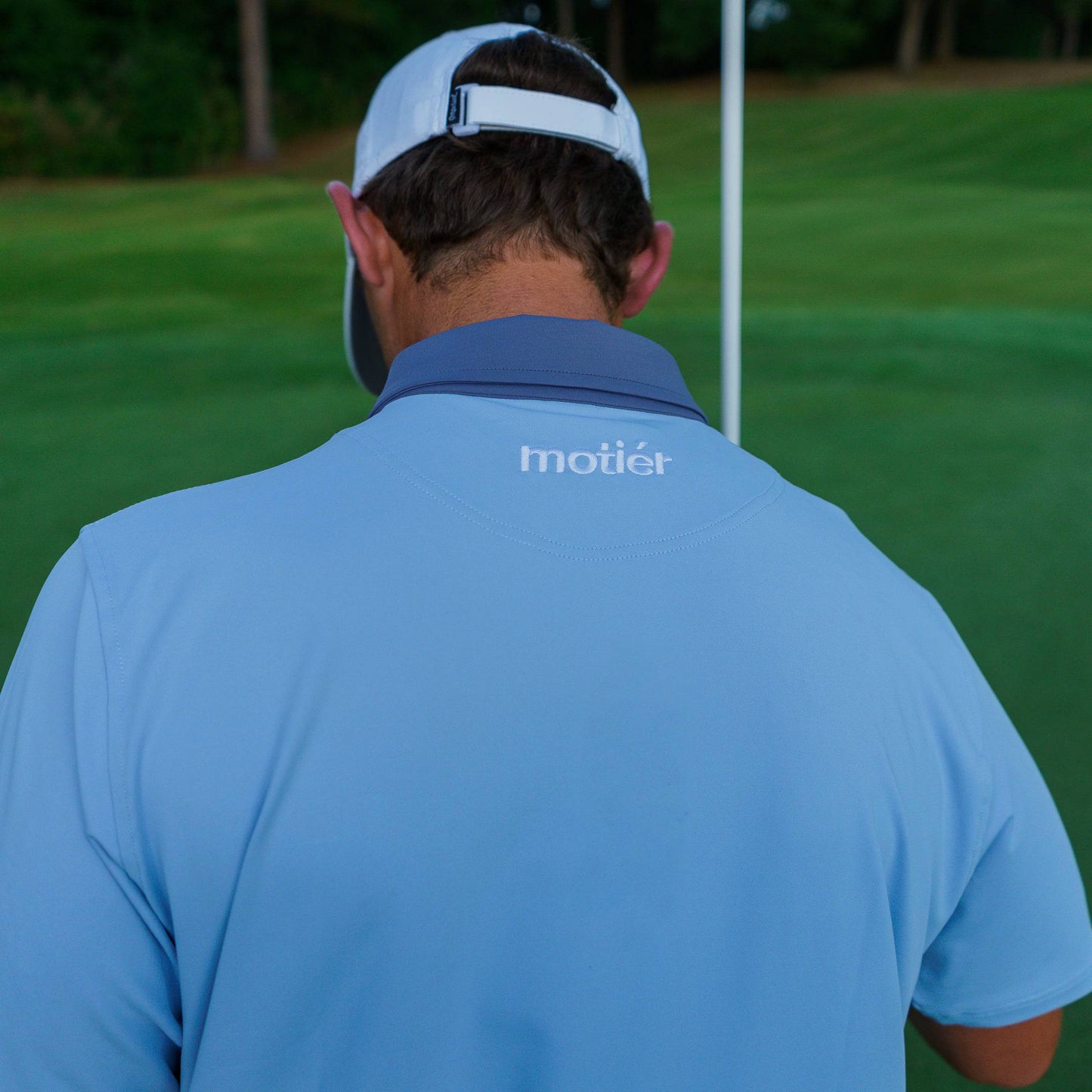 The Motier Tour Golf Polo (Morning Glory)
