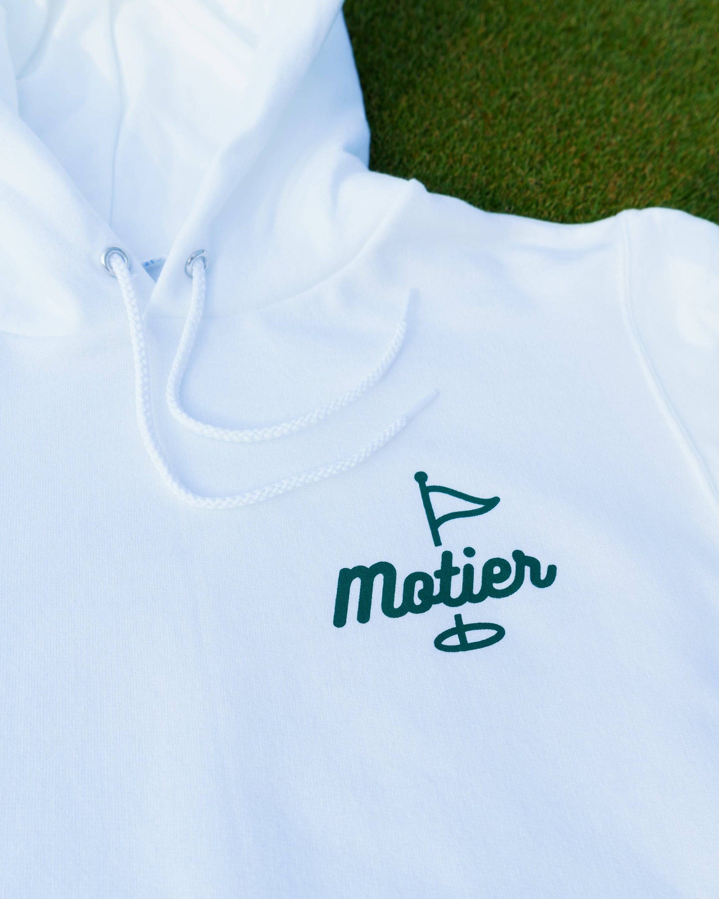 The Motier Golf Hoodie (White)
