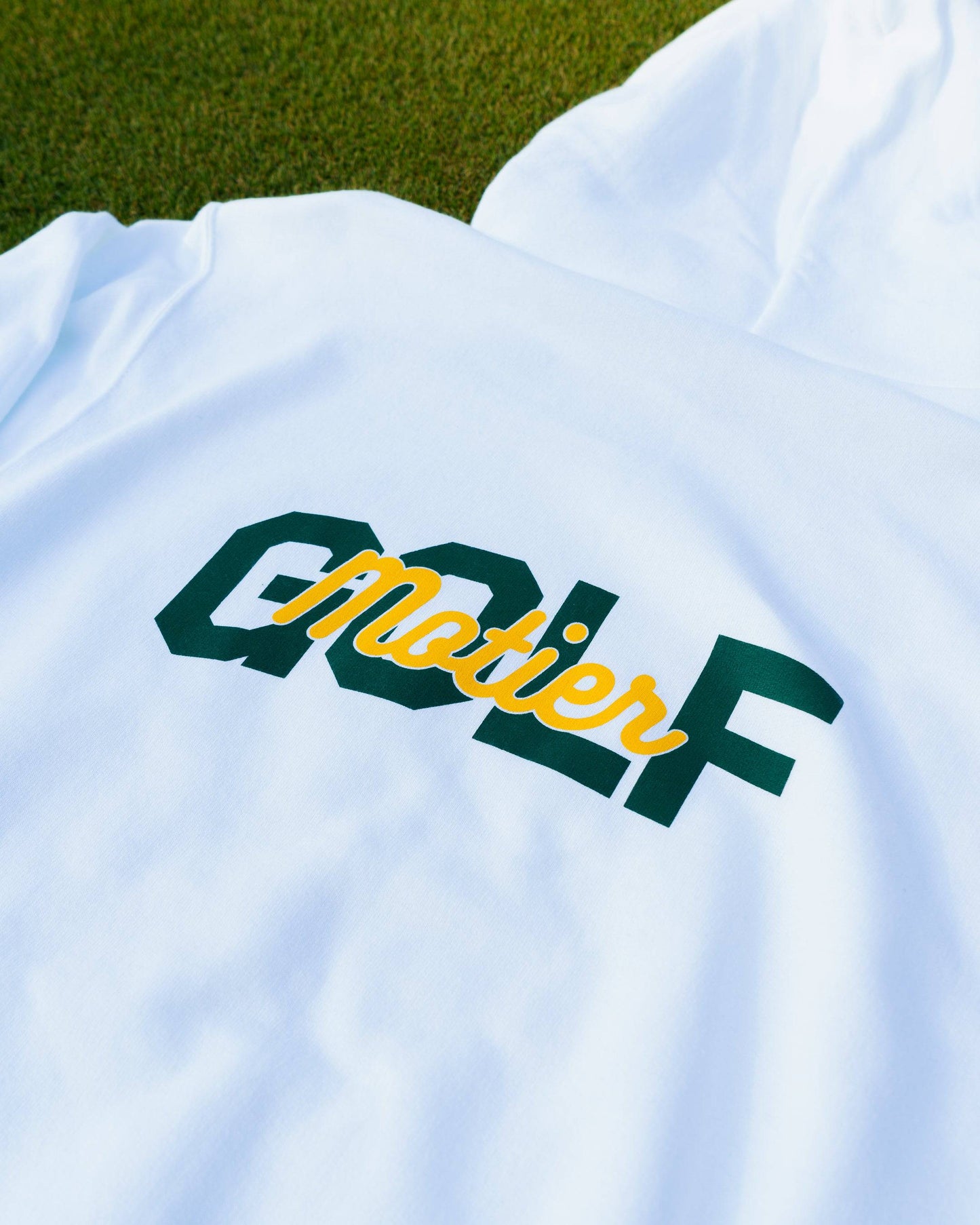 The Motier Golf Hoodie (White)