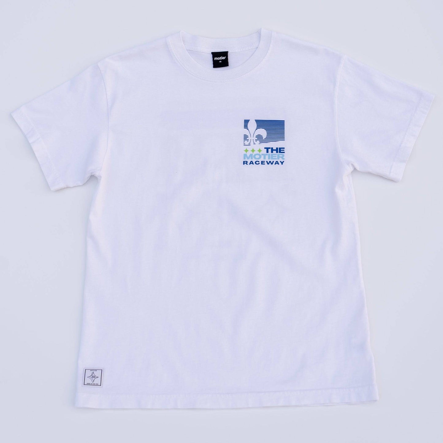The Motier Raceway S/S Luxe Tee (White)